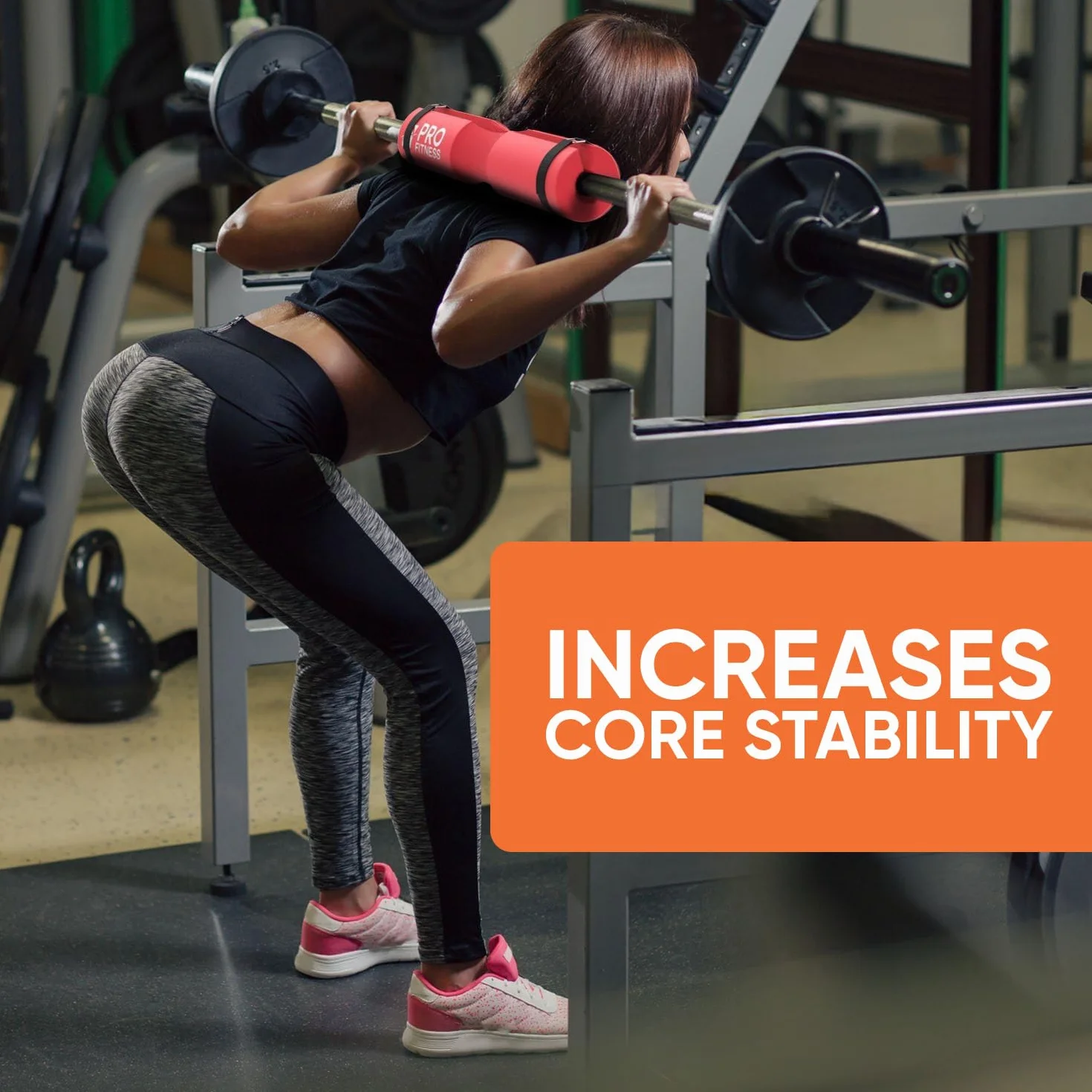 ProFitness Podkładka do przysiadów ze sztangą do sztangi olimpijskich
