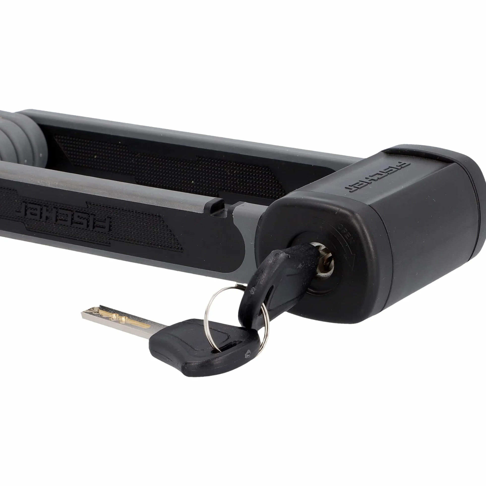 FISCHER Składane zapięcie rowerowe Soft-Touch PROTEC FKS110 110 cm czarne