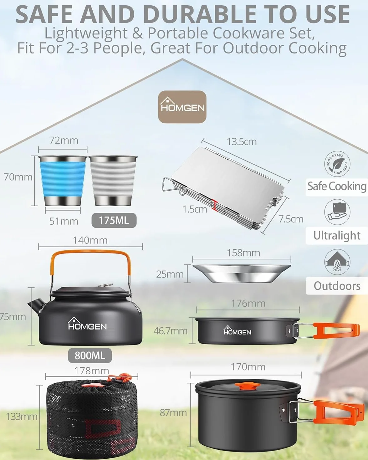 Camping Cooking Set