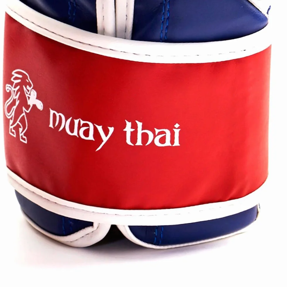 Leone 1947 Muay Thai rękawice białe 10 oz