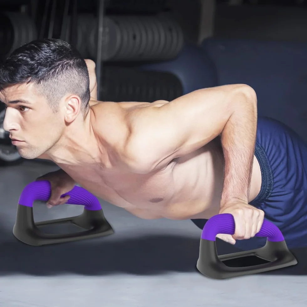 Ergonomiczne drążki push-up antypoślizgowe do treningu siłowego