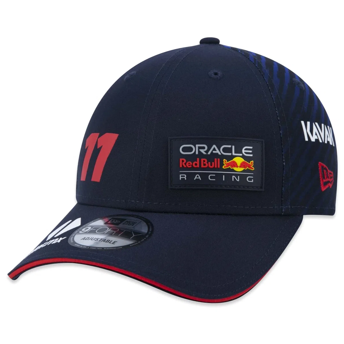 Red Bull Racing sporty motorowe czapka New Era F1 regulowana snapback kapelusz zakrzywiony daszek
