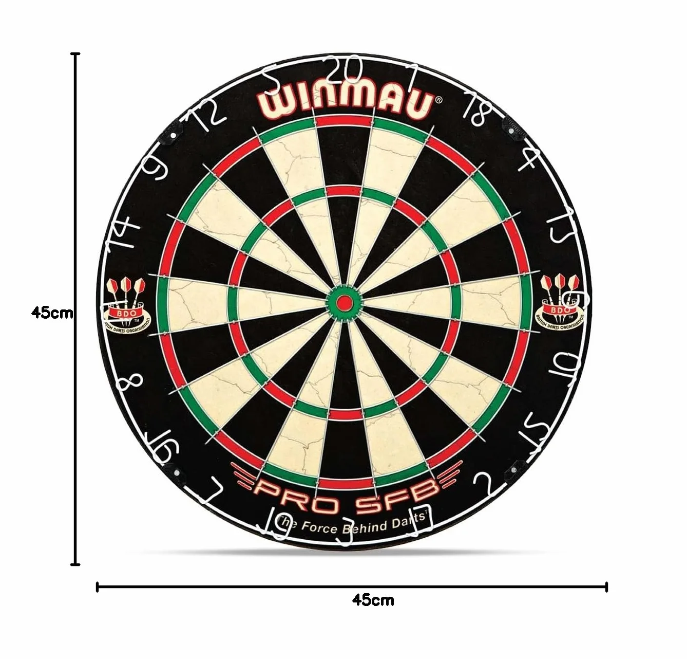 WINMAU Pro SFB tarcza do darta z włosiem