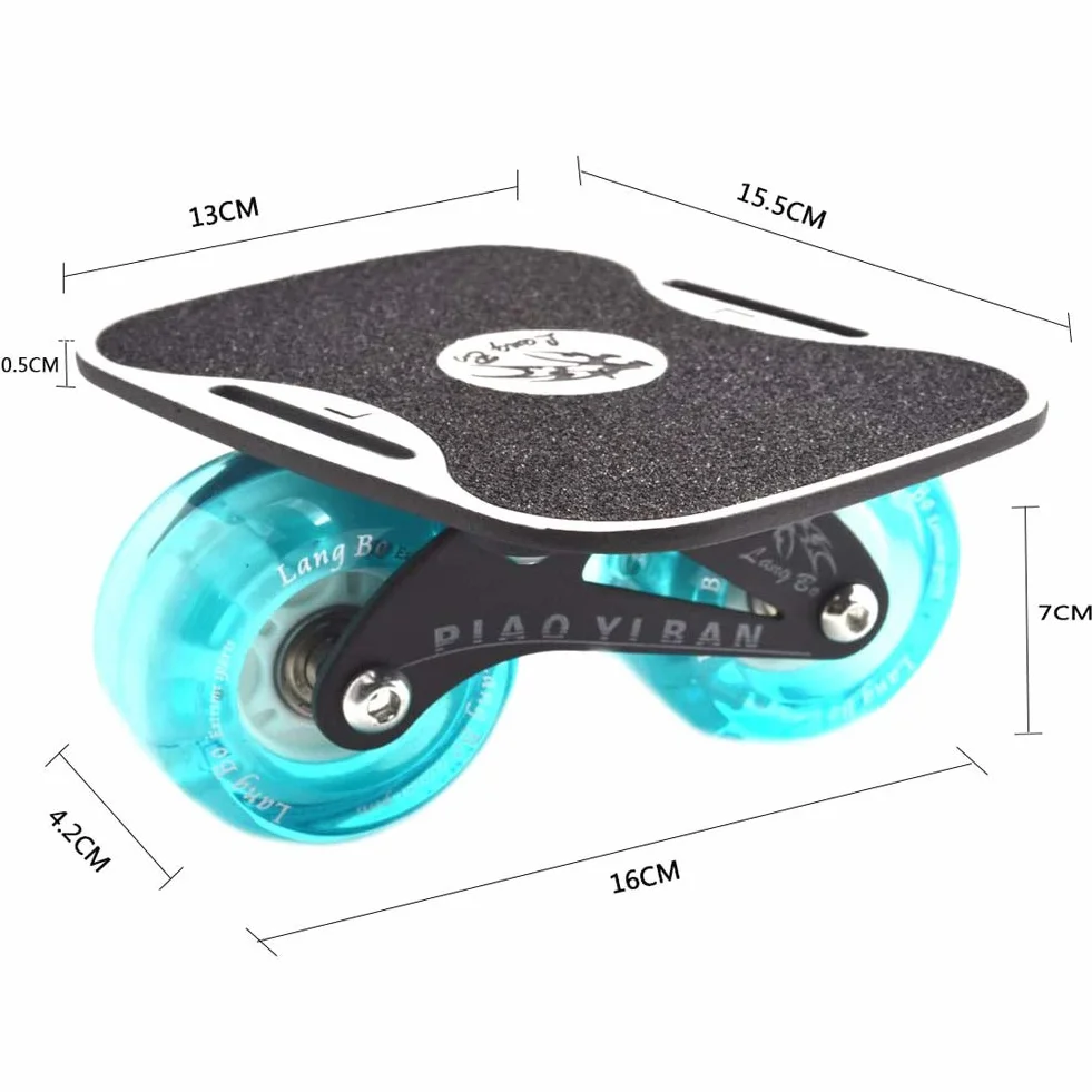 Drift Skates Split deskorolka przenośna deska na wrotki, do jazdy na świeżym powietrzu, dla nastolatków i dorosłych, prezent urodzinowy