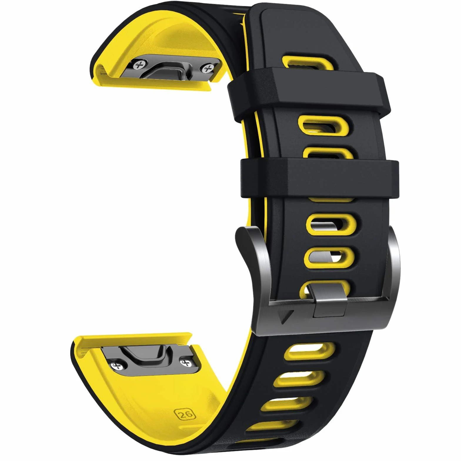 NotoCity Pasek do Garmin Fenix 6x Pro/7x, wymienny pasek 26 mm do Garmin Fenix 5x/6x/5x Plus/7x Pro/Fenix 3/HR, Descent MK1, Quatix 7X, Enduro/2, Epix Pro 51mm