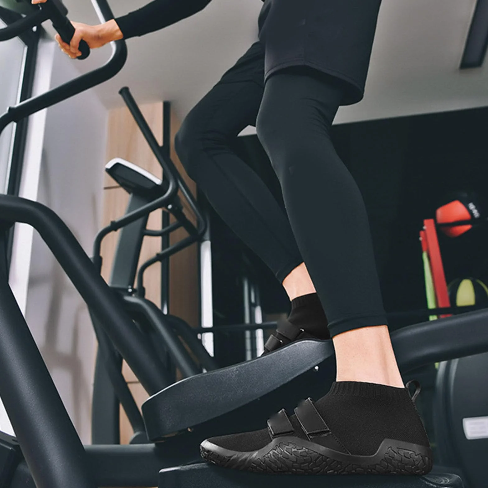 Buty Boso, Wielofunkcyjne Buty do Martwego Ciągu Fitness Lekkie, Wygodne Buty do Podnoszenia Ciężarów Amortyzujące Nylonowe Gumowe Trampki do ćwiczeń Gimnastycznych (40)