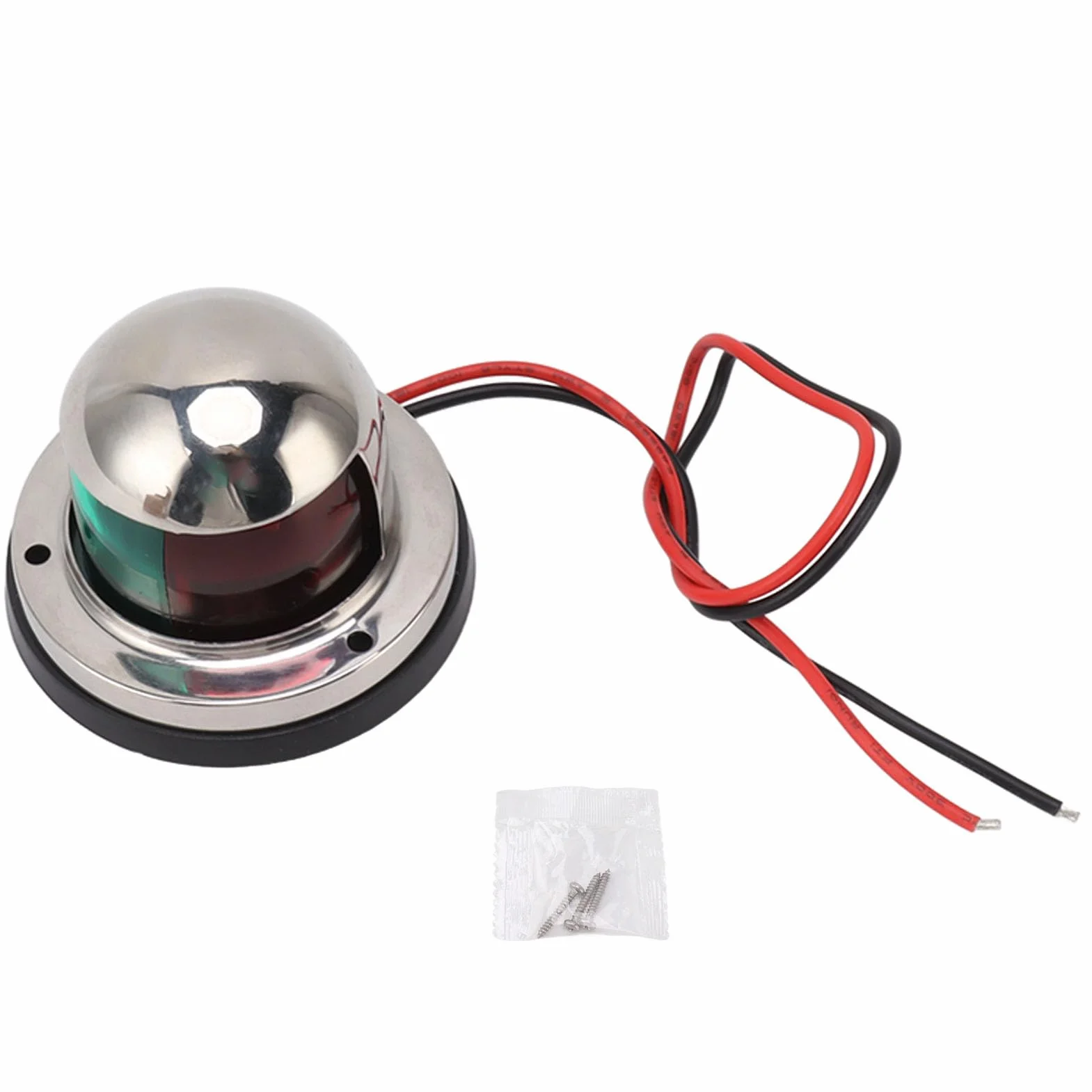 Światła Nawigacyjne dla łodzi, światło łukowe LED DC12V, 2 Kolory, widoczność 225° dla łodzi Rybackich
