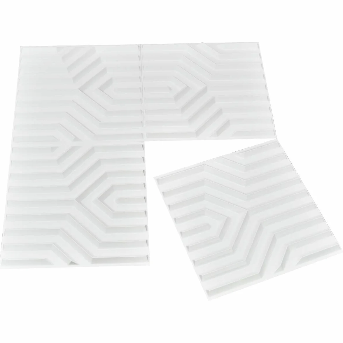 Art3d A10043 panele ścienne 3D, białe