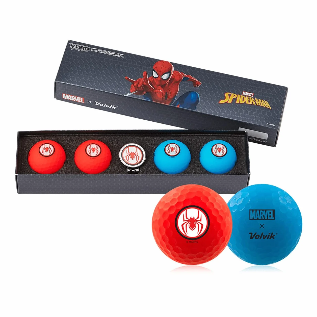 Volvik X Marvel zestaw upominkowy piłki golfowe