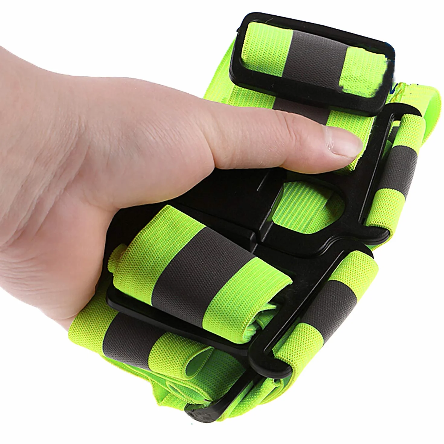 SANTOO 2 Stück Reflektorweste,360° Sicherheitsweste Motorrad Warnweste Reflektierende Weste Elastic Verstellbar Warnweste Erwachsene Kinder für Laufen, Camping, Fahrrad, Motorrad