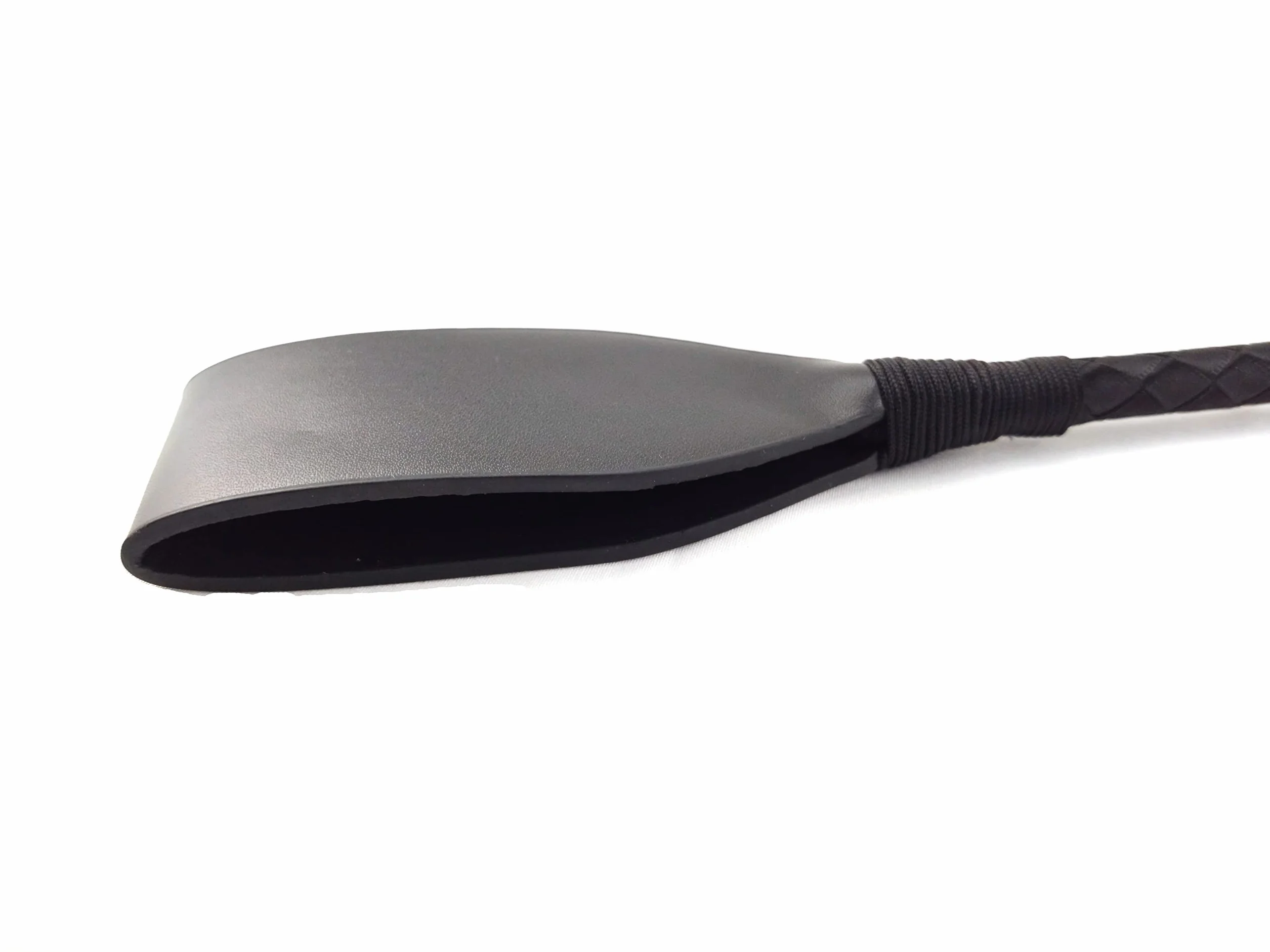 Azatemgo Skórzana jeździectwo ze sztucznej skóry z uchwytem i linką wiszącą 45 cm