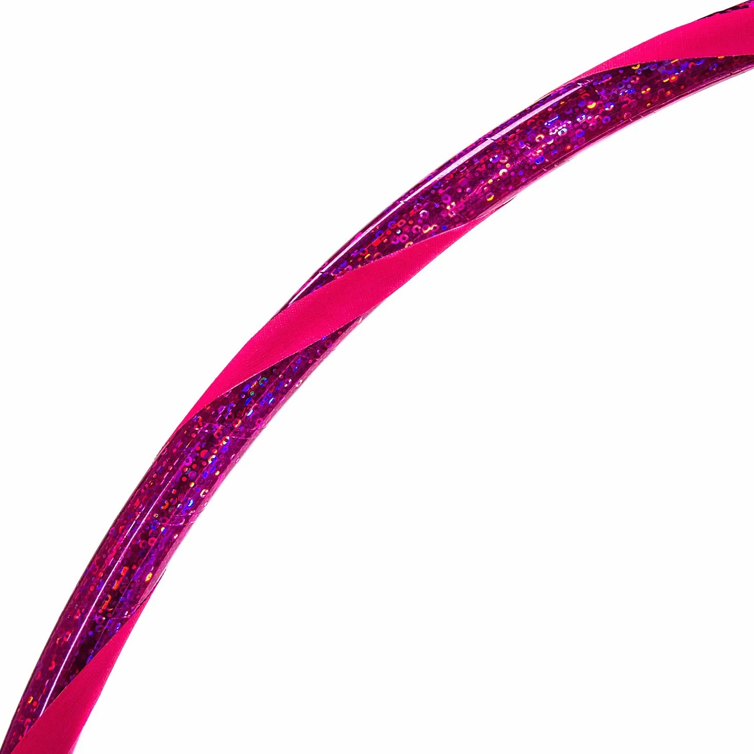 Hoopomania Glamour Hula Hoop dla dzieci Ø60-80cm brokatowy wzór
