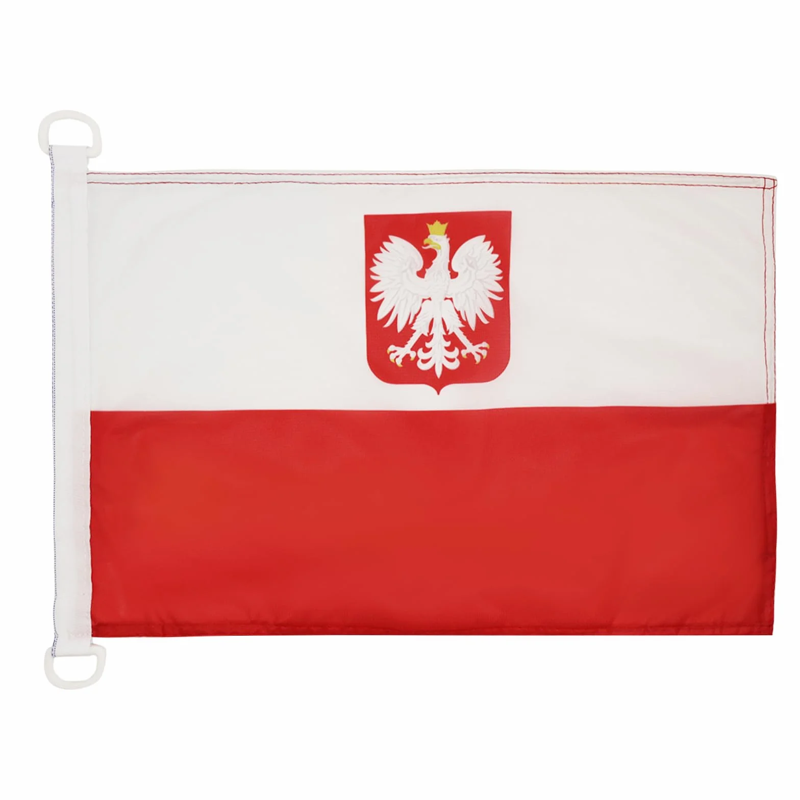AZ FLAG Flaga żeglarska flaga cywilna Polska 45x30cm - Flaga statku Kupieckiego 30 x 45 cm