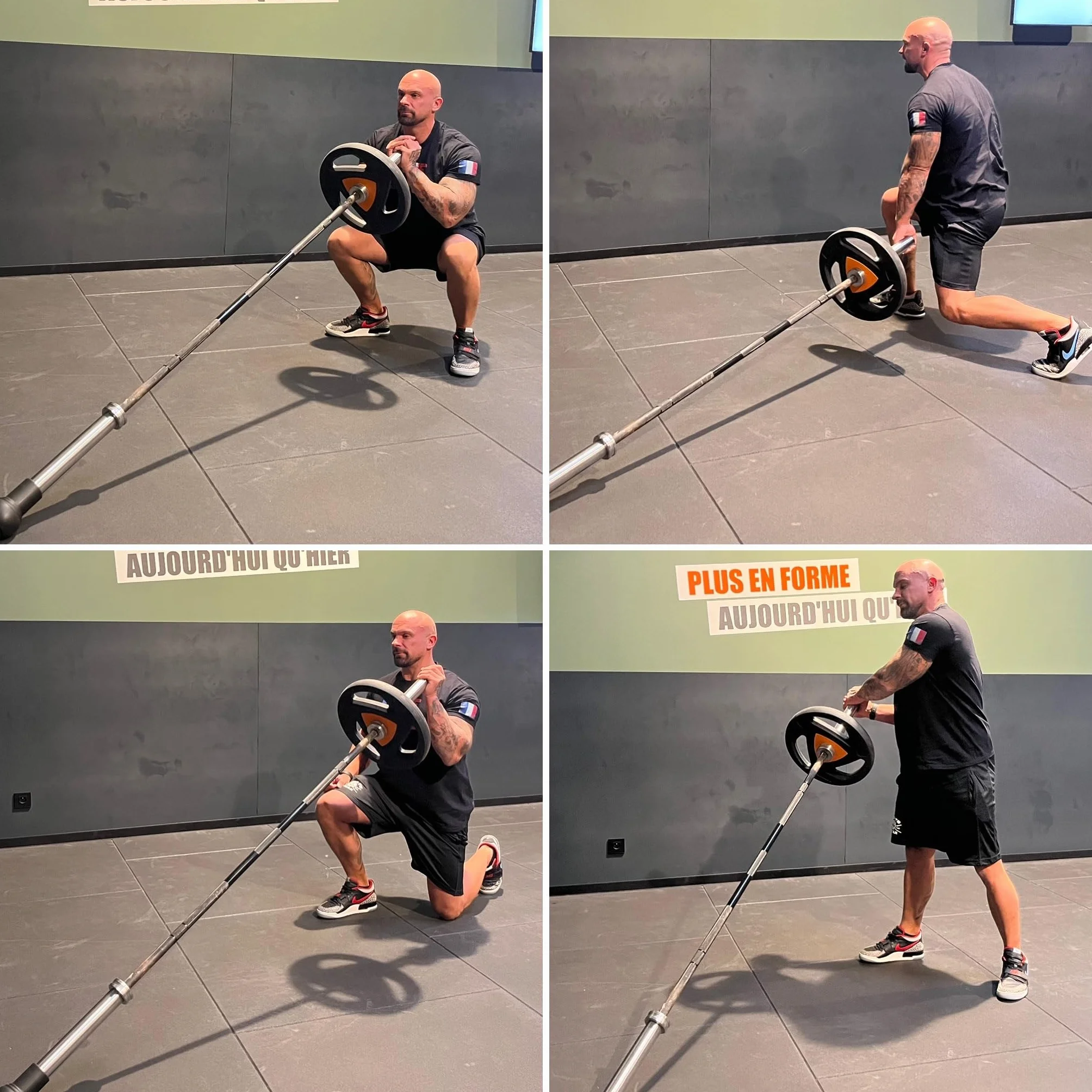 WARRIOR POWERLIFTING GEAR Landmine Bomb Portable Akcesoria do kulturystyki Sztanga
