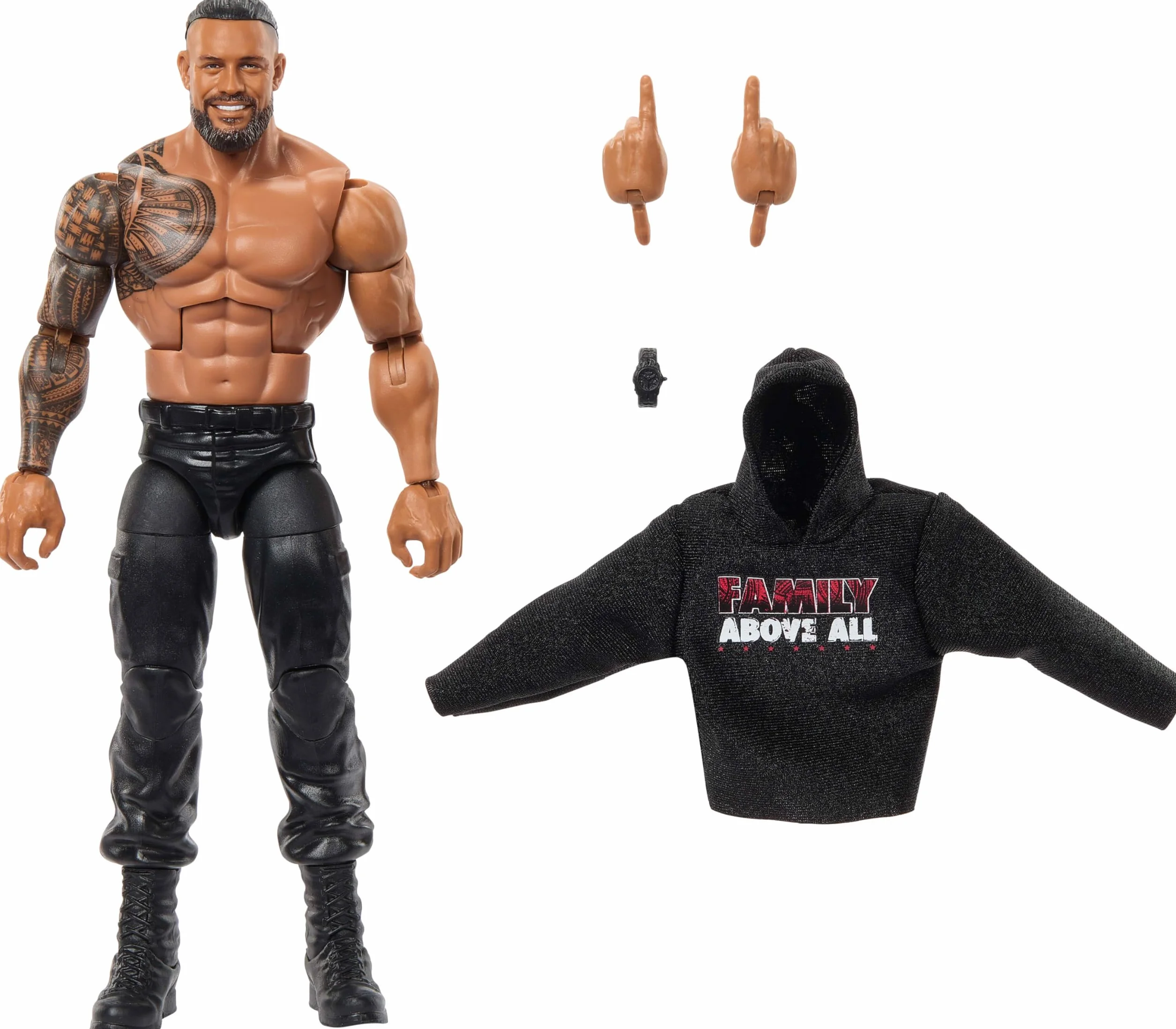 Mattel WWE Elite figurka kolekcjonerska Roman Reigns seria #117 15 cm 25 punktów artykulacji