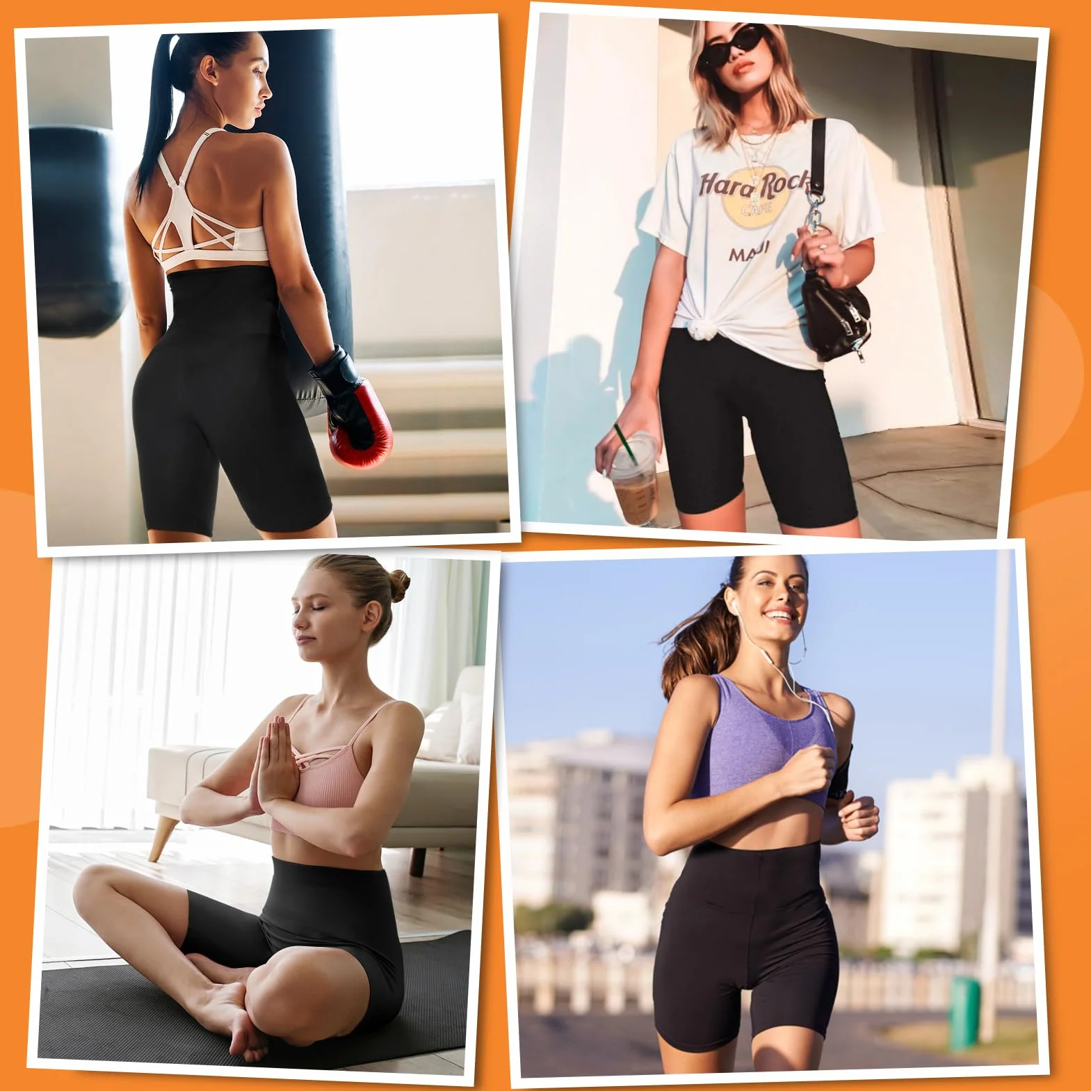 Damskie spodnie do sauny, spodnie do sauny, spodnie do sauny, spodnie do sauny, spodenki sportowe, odchudzanie, wysoka talia, spodnie do joggingu, na siłownię, jogę, fitness
