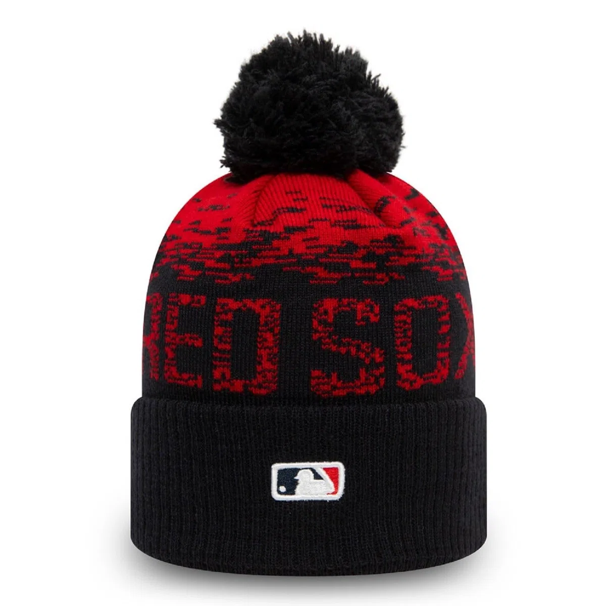 New Era Boston Red Sox MLB Navy Red Sport Beanie Beanie