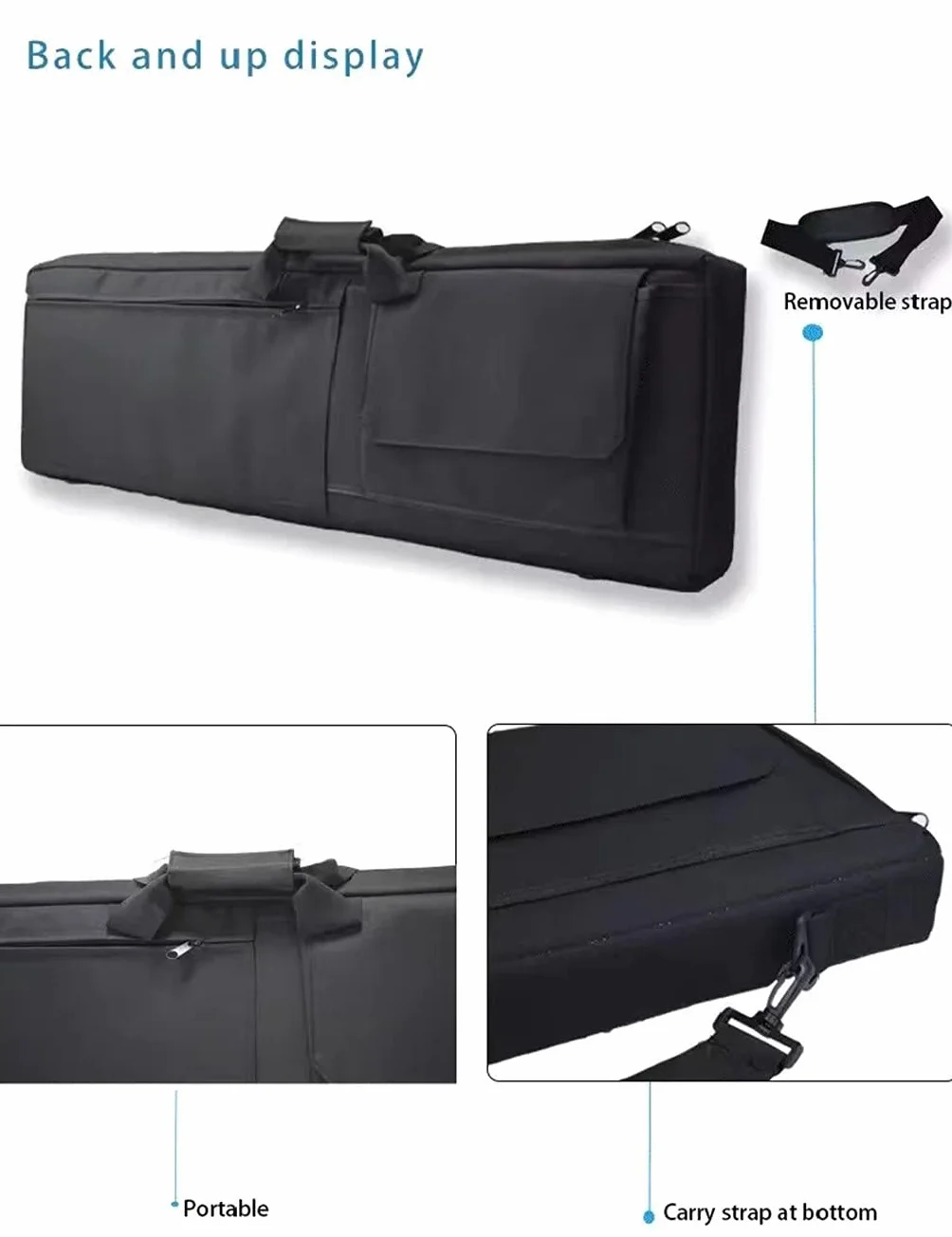 Pokrowiec Taktyczny na Karabin Airsoft 85 cm 100 cm Bawełna Ochronna