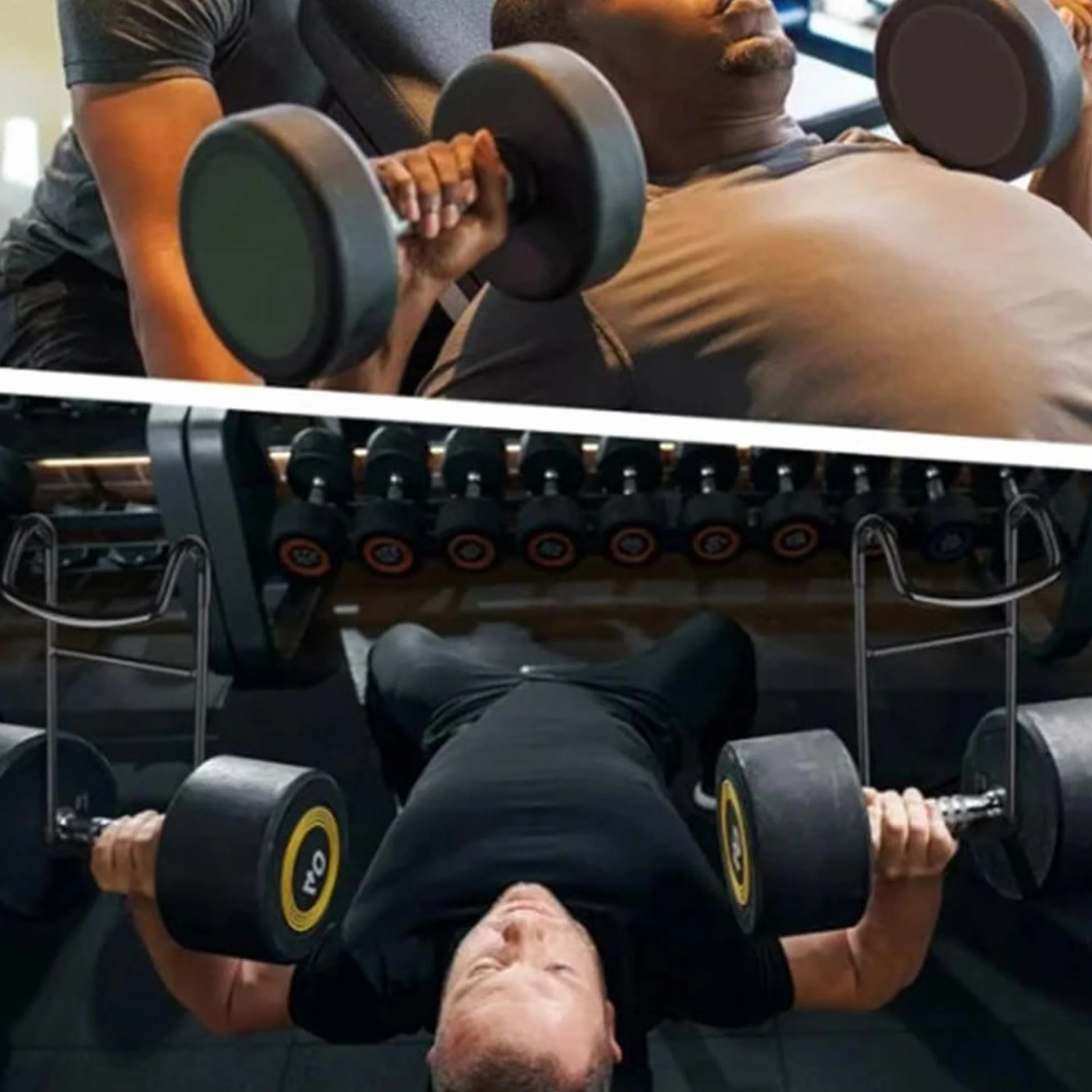 2PCS Hantle Stand, Obciążenie w Ramach 102kg, Haczyki Na Hantle Heavy Do Barbell, Fitness, Klatka Piersiowa, Ćwiczenia Ramion z Paskami Nadgarstkowymi, Haczyki Do Prasy Ławkowej Fitness Podnosze