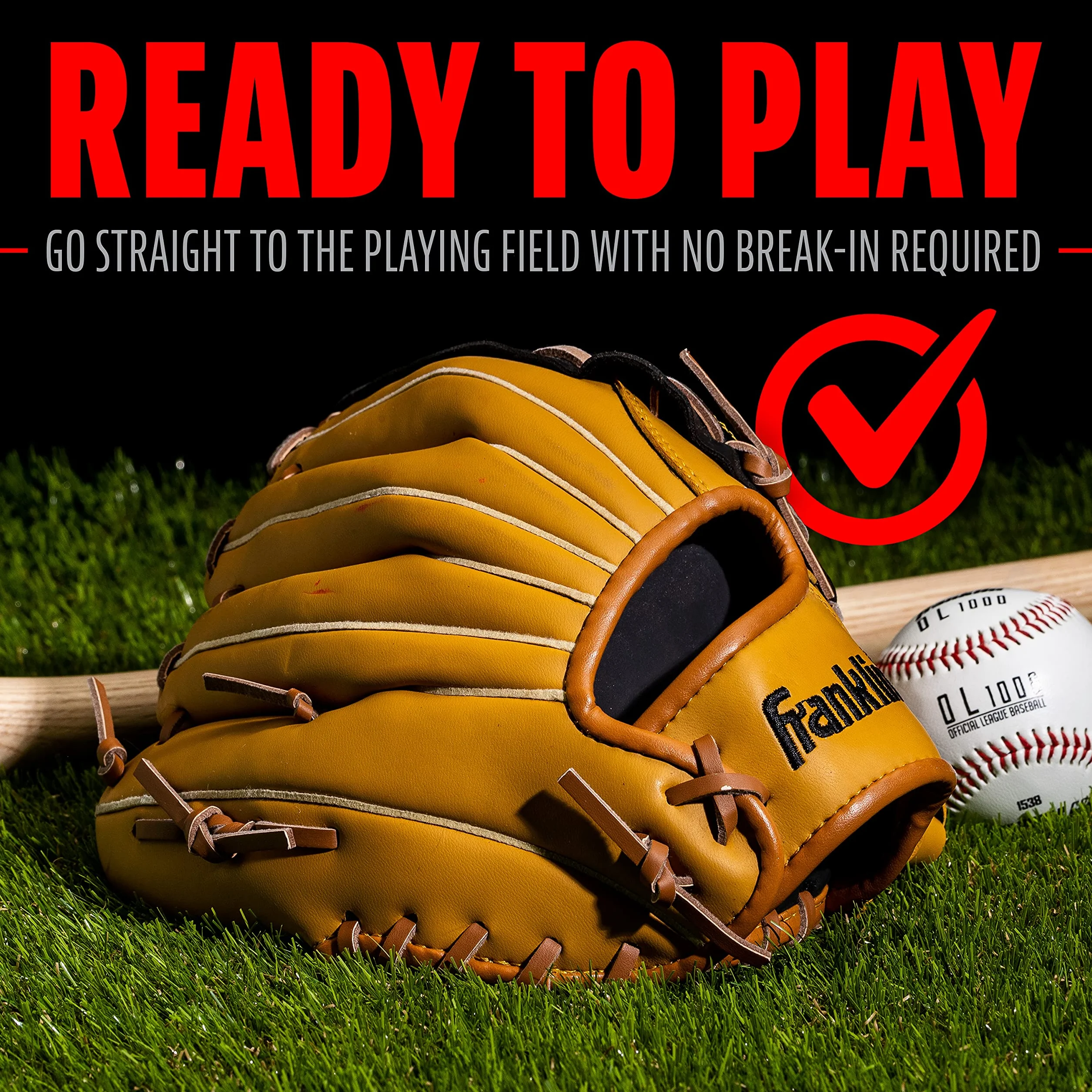 Franklin Sports Rękawice baseballowe Field Master Series