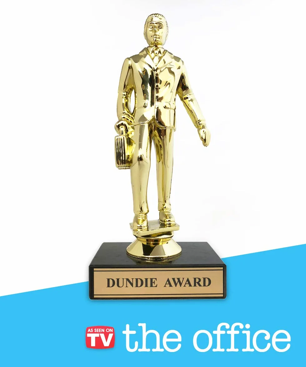Dundie Award Trophy Dunder Mifflin Office Souvenir