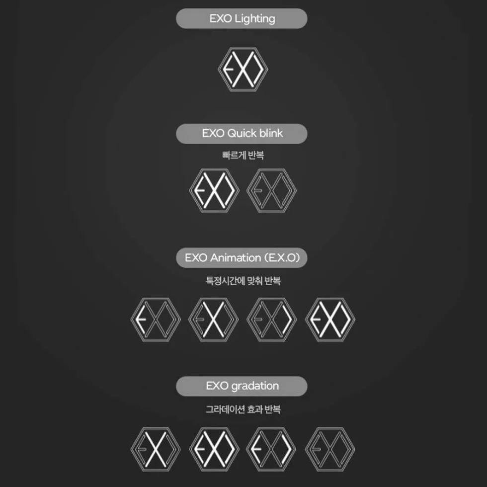 SM Entertainment EXO Official Lightstick ver 3