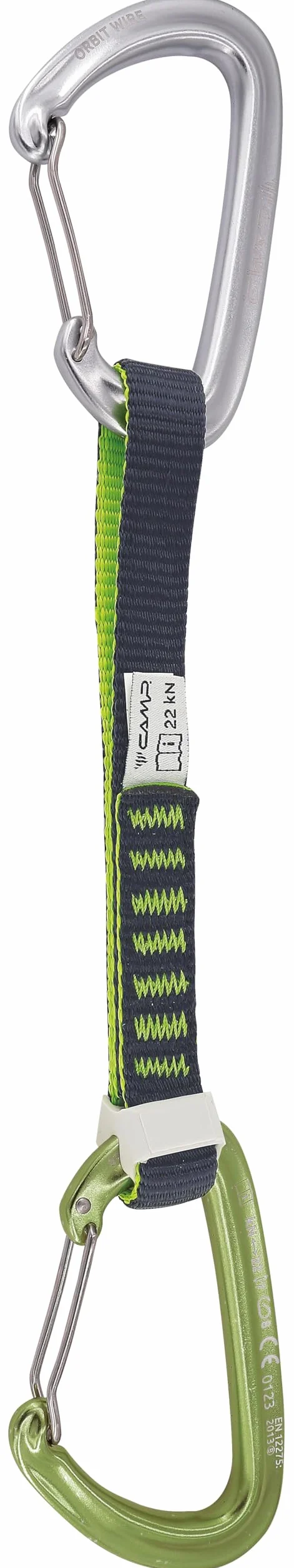 C.A.M.P. Orbit WIRE Express KS 18 cm zielony szary