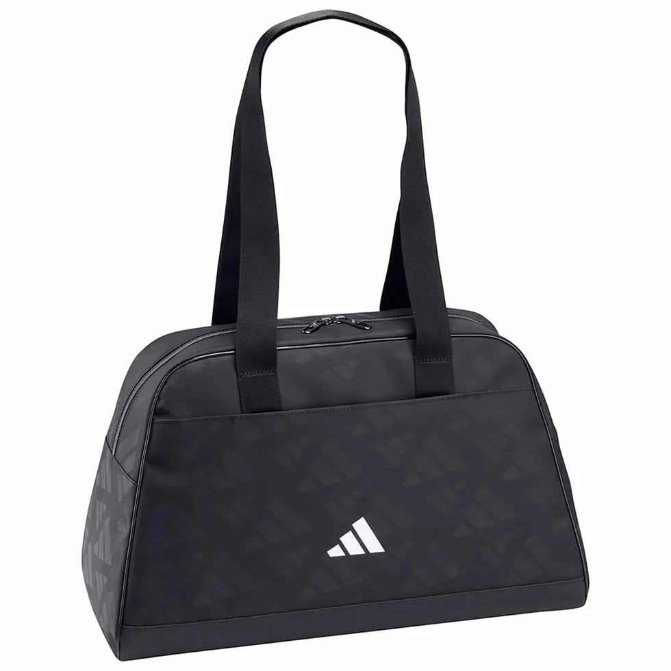 Adidas Monogram Bowling Bag, Black/White, One Size