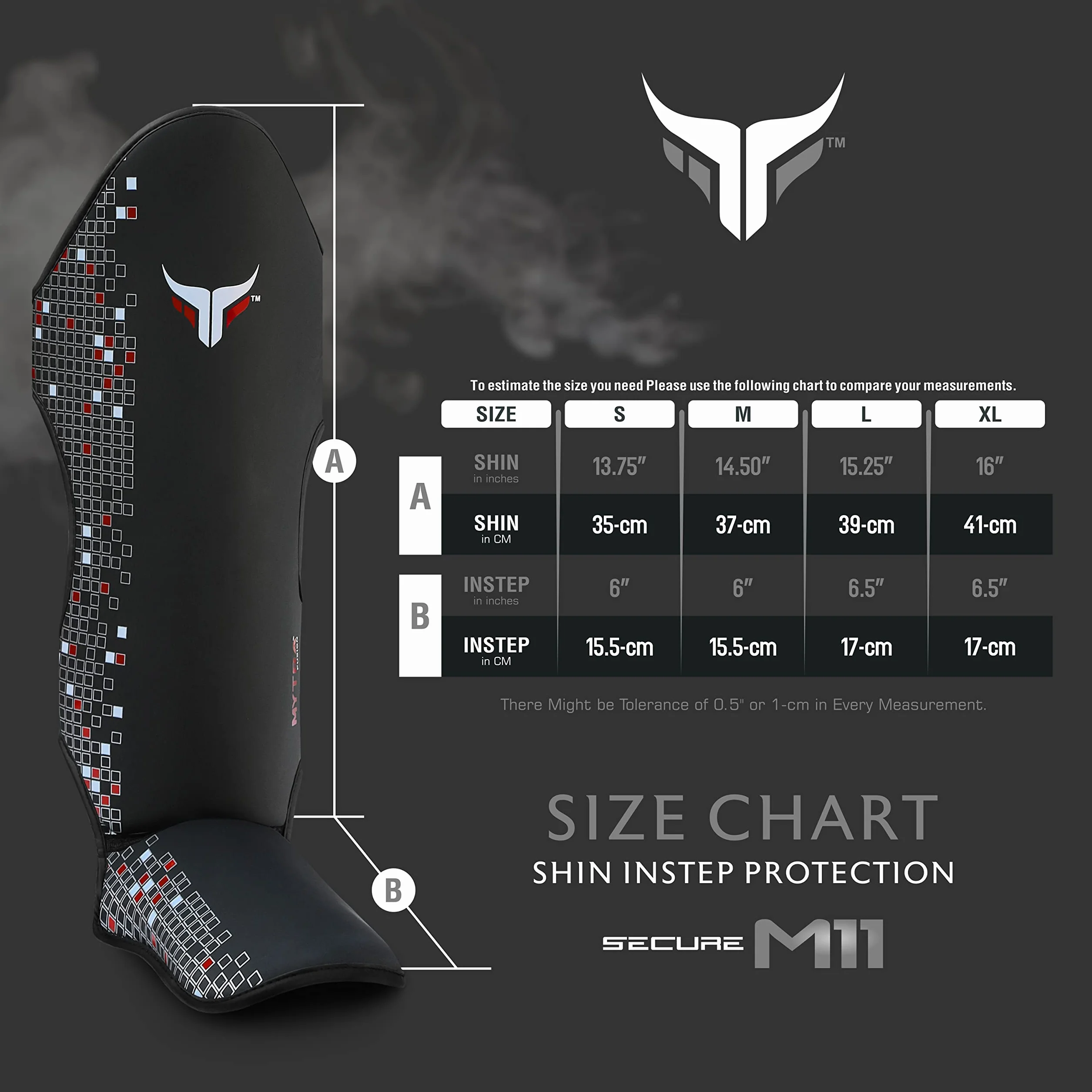 Mytra Fusion Paratibie kick boxing ochraniacze MMA, Muay Thai Paratibie – Shin Instep Protection do treningu, BJJ, sparing, boks i sztuki walki