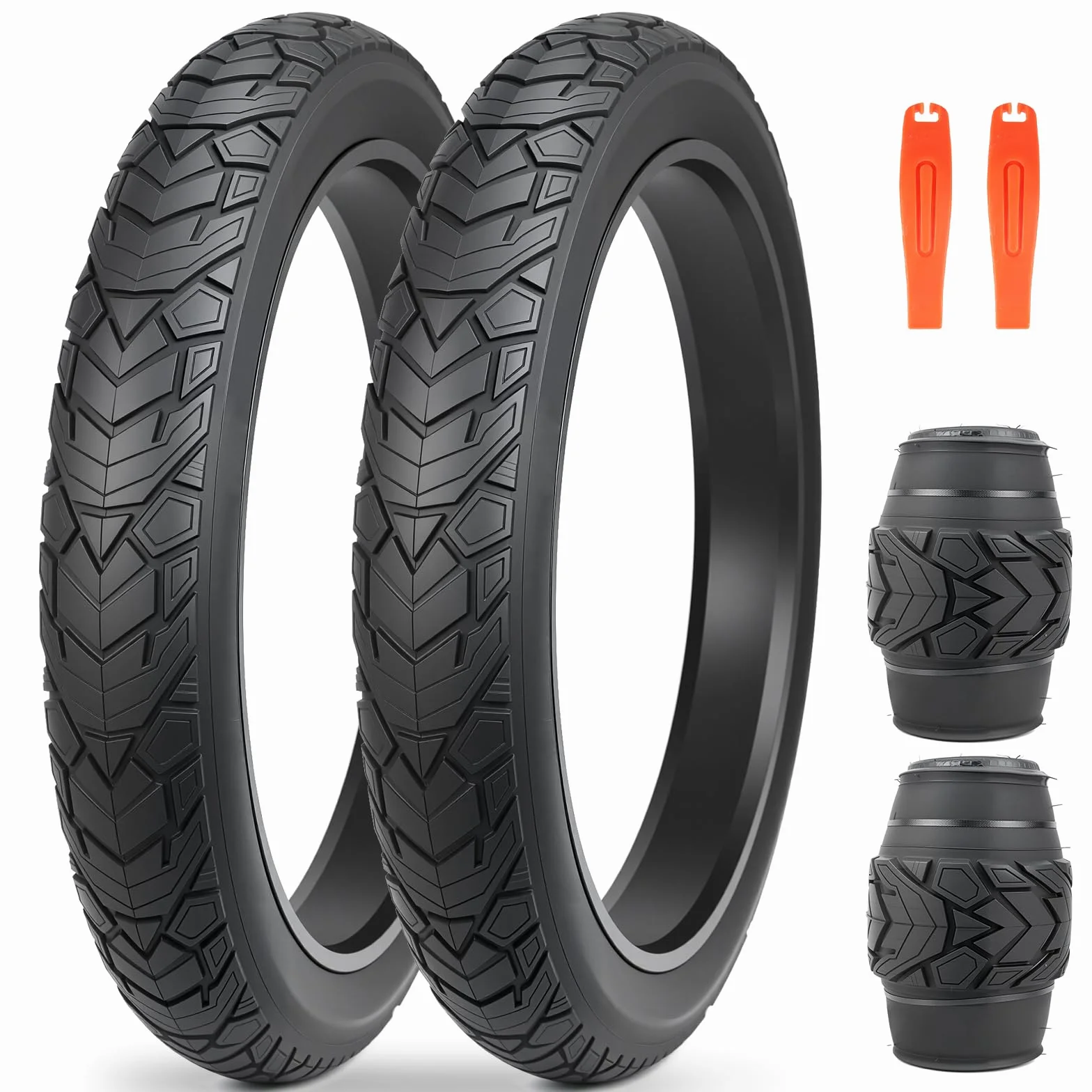 ZUKKA Fat Bike tire 20/26 x 4,0 cala Wieloszynski Replika Ceglawa Ciagla
