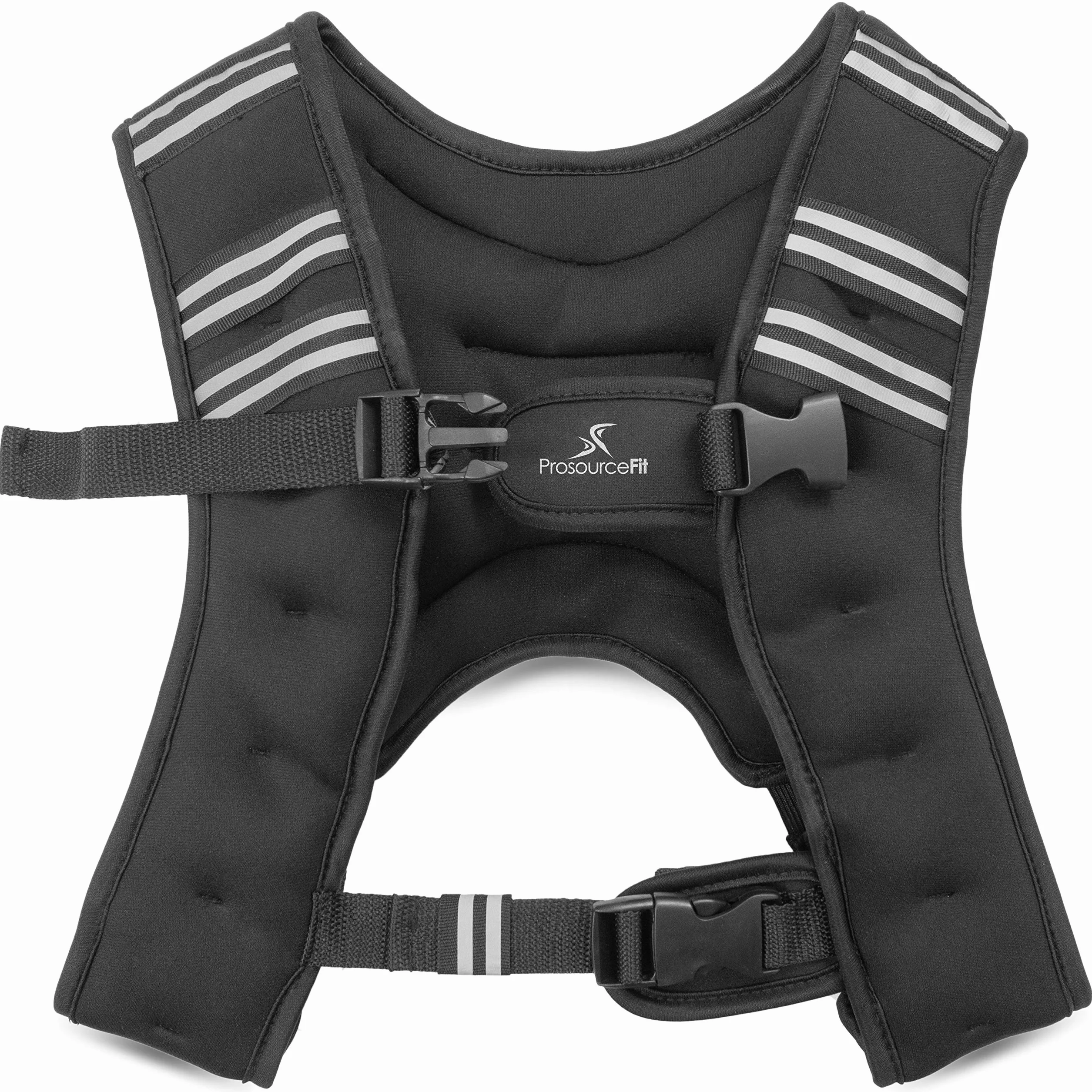 ProsourceFit Kamizelka treningowa obciążeniowa, 9 kg, czarna