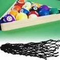 Kieszeń na stół, 6 szt. Wydrążonych Kieszonkowych Siatek na stół Bilardowy, Bilardowy stół do Snookera, Kieszenie na Akcesoria, Bilard Trainning Table Bag