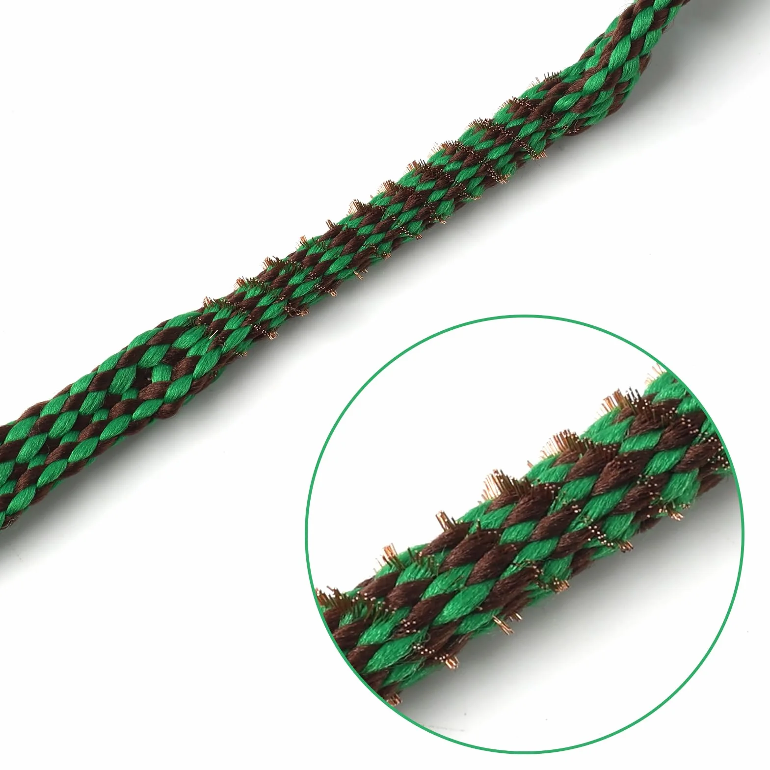 Sznurek do czyszczenia lufy do broni palnej, kaliber .22, .223 i 5,56 mm – Skuteczny zestaw do czyszczenia broni do pistoletów, karabinów i strzelb – Wielokrotnego użytku i przenośne