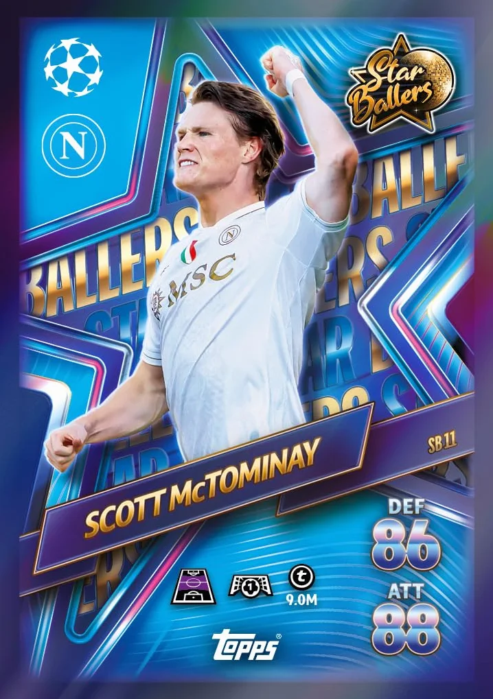 Topps UCC Match Attax 2025/26 Eco Pack #2 Star Ballers 41 kart