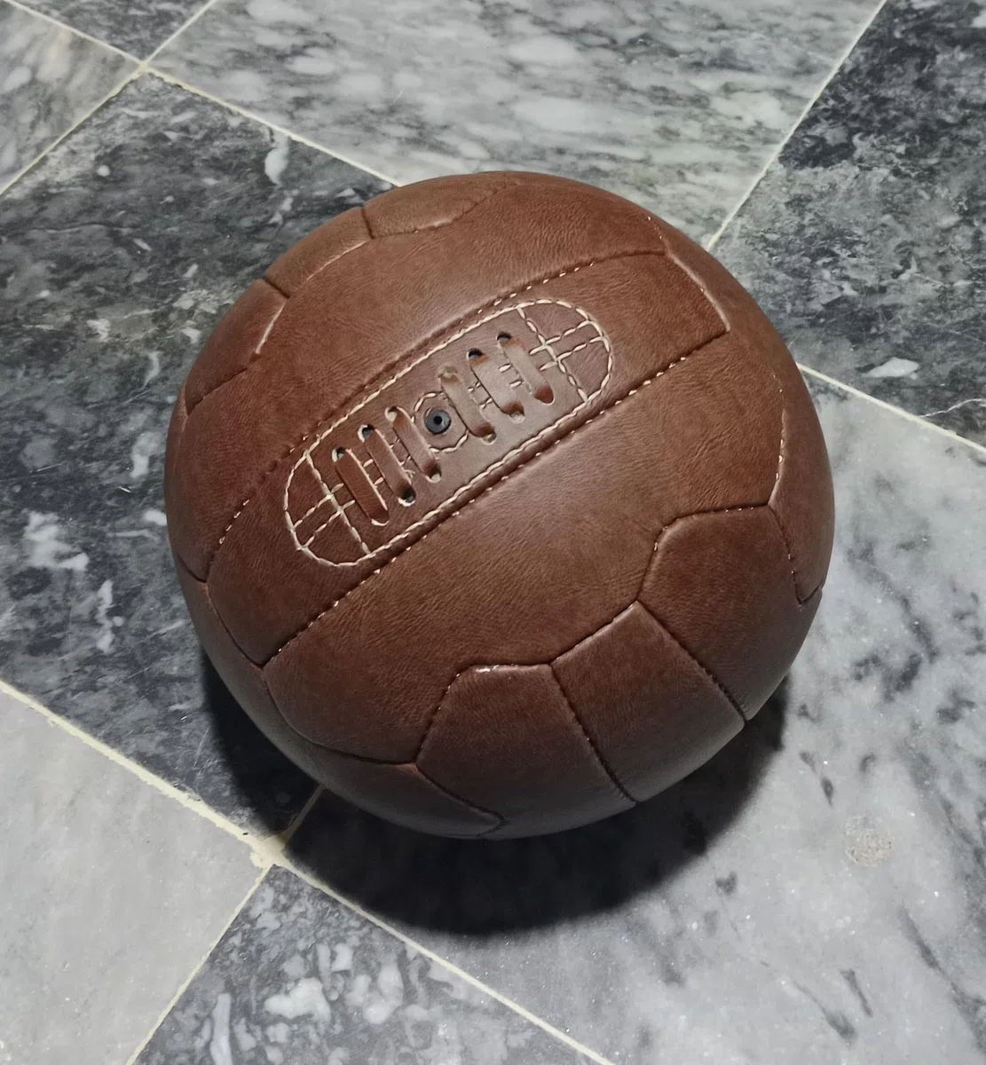 Piłka nożna w stylu vintage, rozmiar 5, brązowa replika Mistrzostw Świata 1966, retro Heritage Football