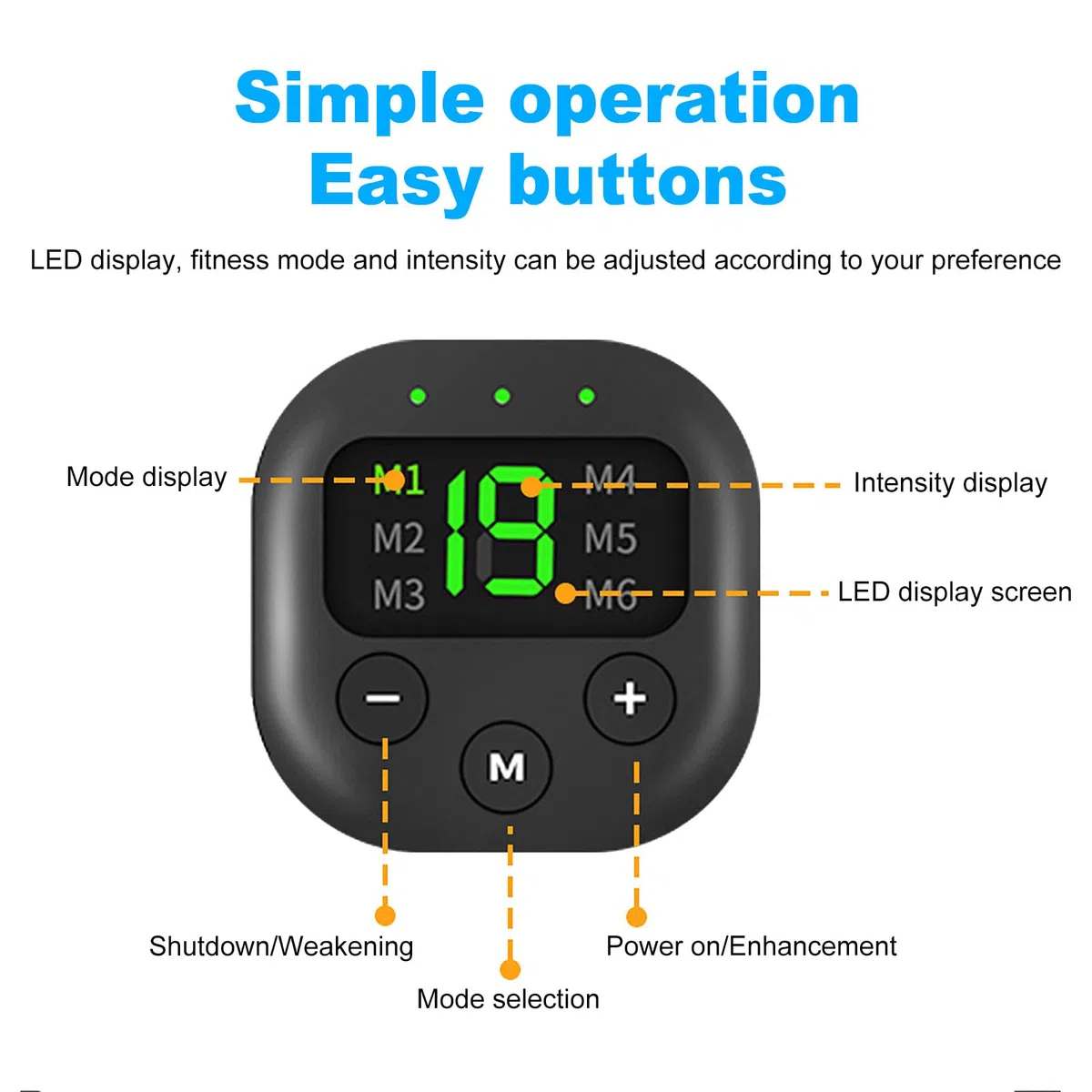 EMS Sprzęt do ćwiczeń mięśni brzucha Trainer, elektryczny elektrostymulator mięśni 6 tryby, 19 Intensity USB akumulator mięśni, trener brzucha Pełne ciało/ramię/Po Trainer