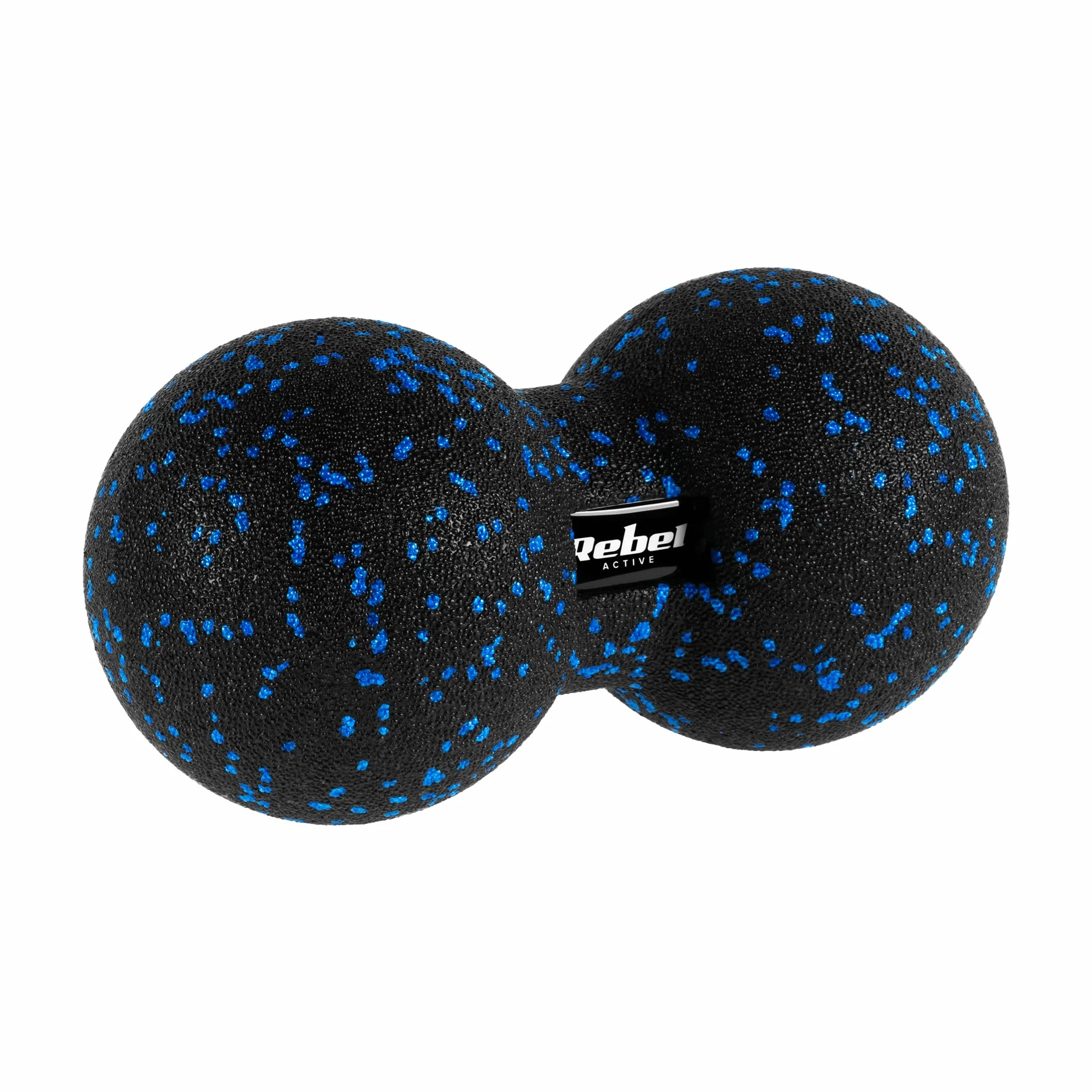 Rebel Zestaw Wałek do Masażu – Roller, Mini Roller, 2 Piłki, 2 Duoball-e Kolor Czarno-niebieski Materiał EPP RBA-3054-S6