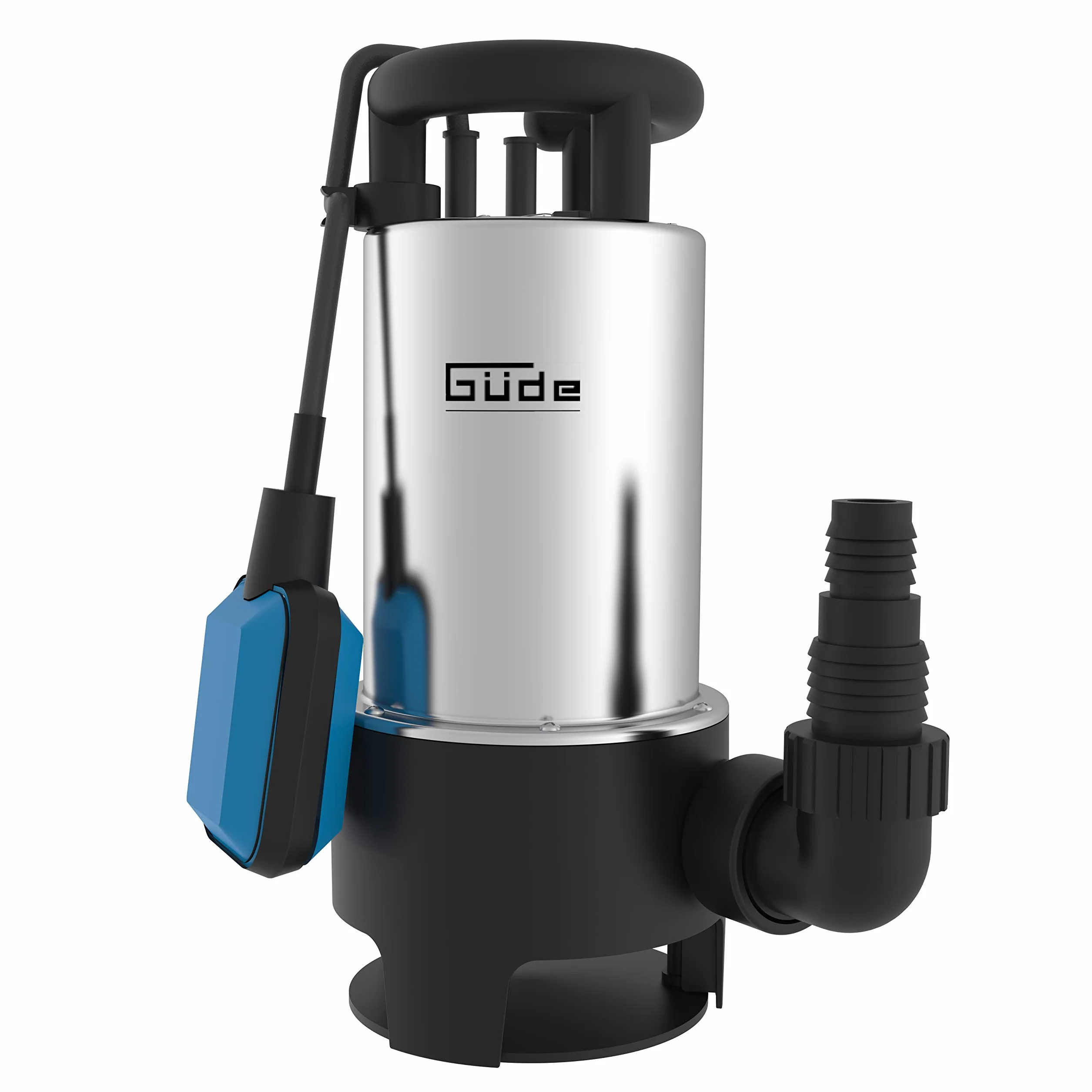Güde Pompa zanurzeniowa do brudnej wody GS 1103 PI 1100 W 20000 l/h 8 m 7 m wirnik z norylu stal