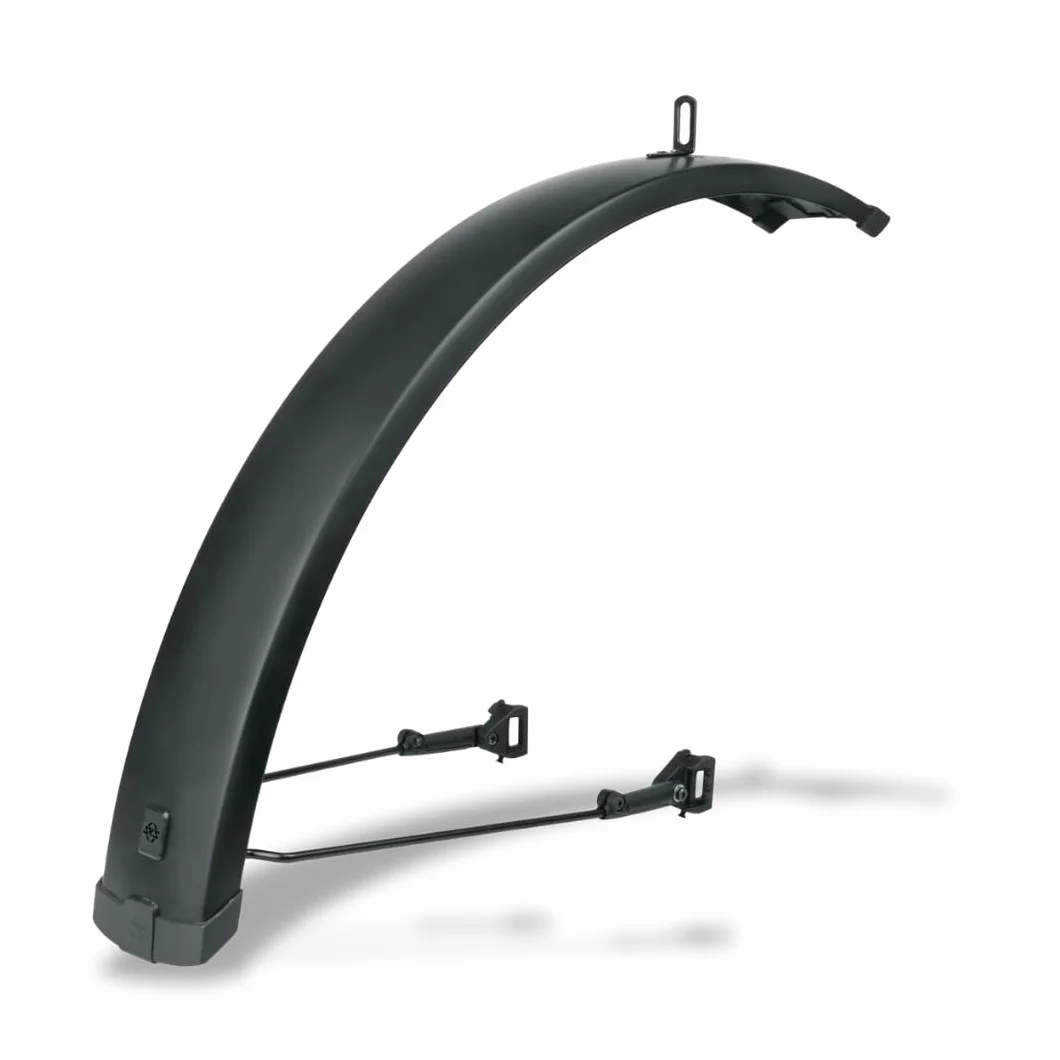 SKS GERMANY INFINITY UNIWERSALNY MUDGUARD FRONT 75 27,5" - 29" błotnik przedni (ochrona przed rozpryskiwaniem roweru, pasuje do serii bagażników INFINITY, aluminium/tworzywo sztuczne), kolor czarny