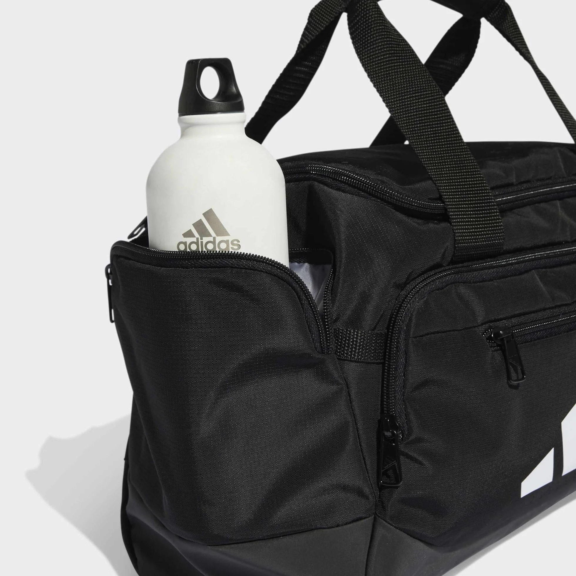 adidas Uniseks Training Defender Duffle Bag Xsmall Duffel Bag, black/white, One size
