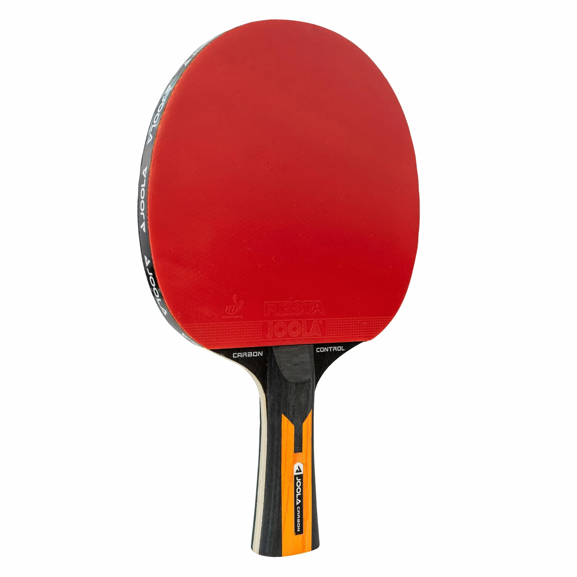 Joola Unisex Carbon Control 54190 Rakietka do Tenisa Stołowego, Czerwony/Czarny, 2,0 MM