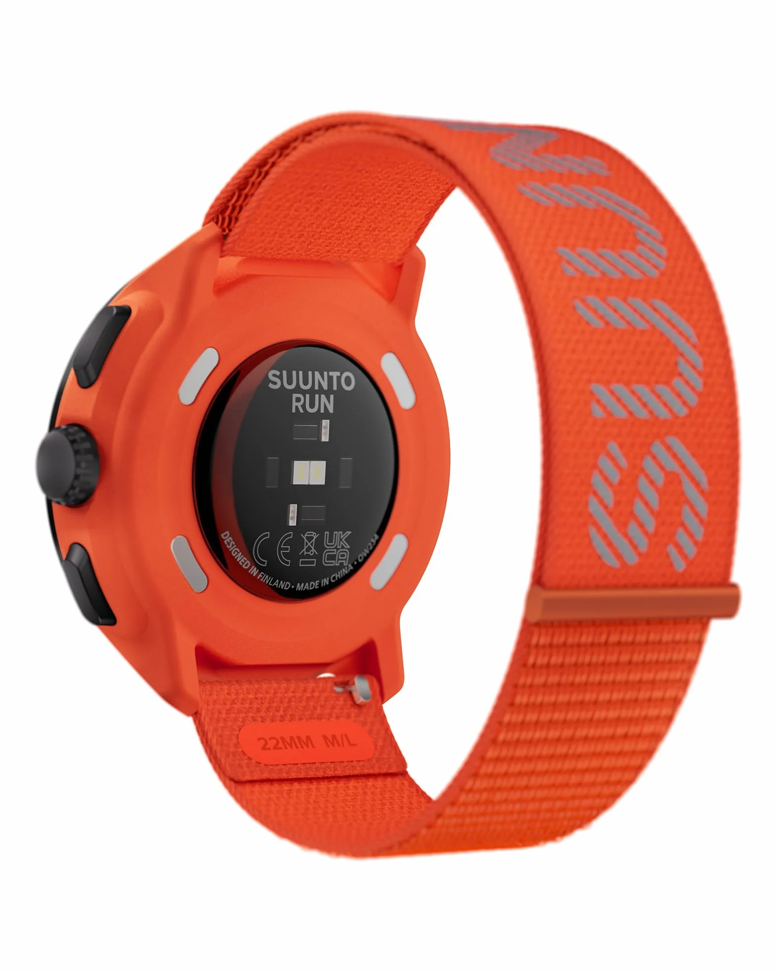 22 ATH7 LOOP TEXTILE STRAP CORAL ORANGE S+M