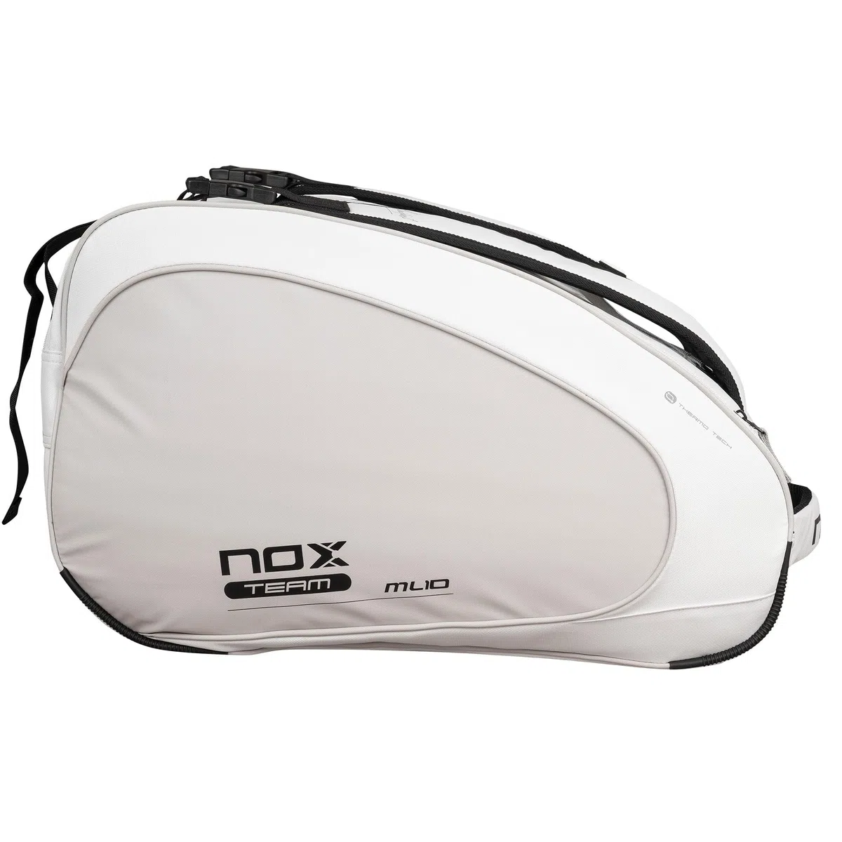 NOX ML10 Team biało-szara torba na rakietę