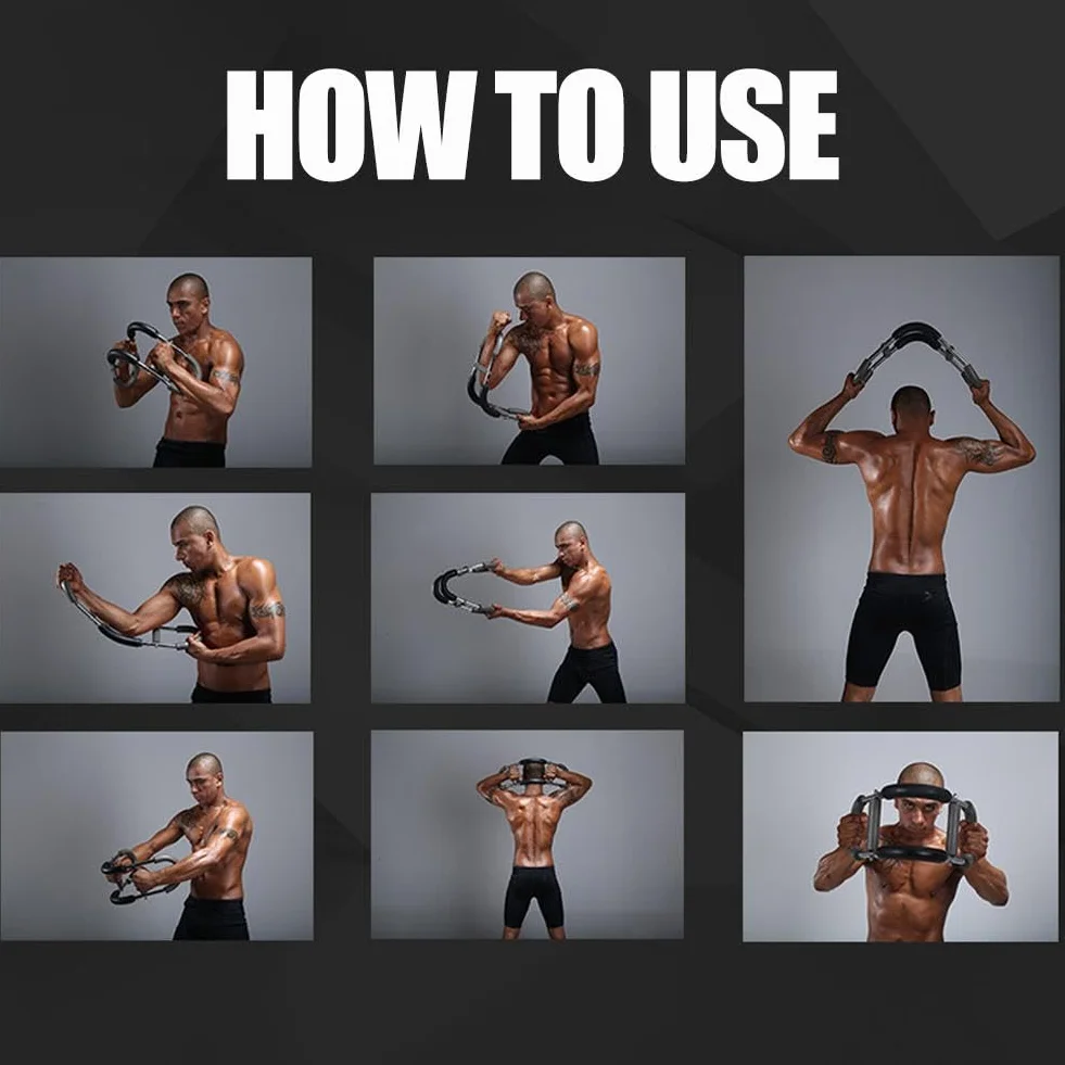 Shaker Twister Arm Trainer, regulowany ekspander klatki piersiowej, sprzęt fitness