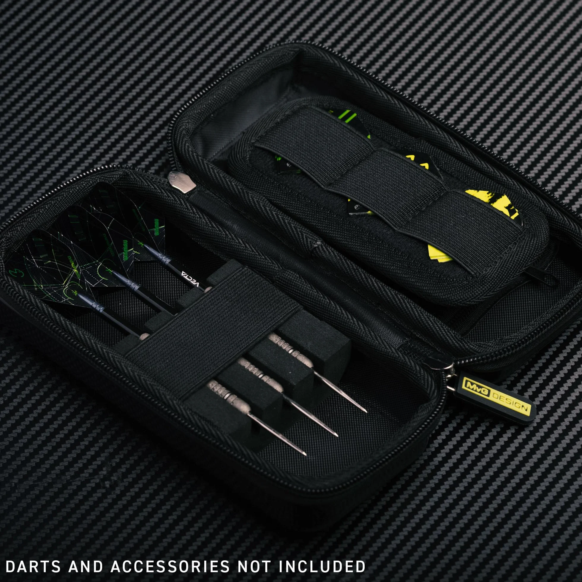 WINMAU Armor Darts-portfel – etui zapewnia miejsce na w pełni zmontowane rzutki i akcesoria – odporny na uderzenia, bardzo trwały i bezpieczny