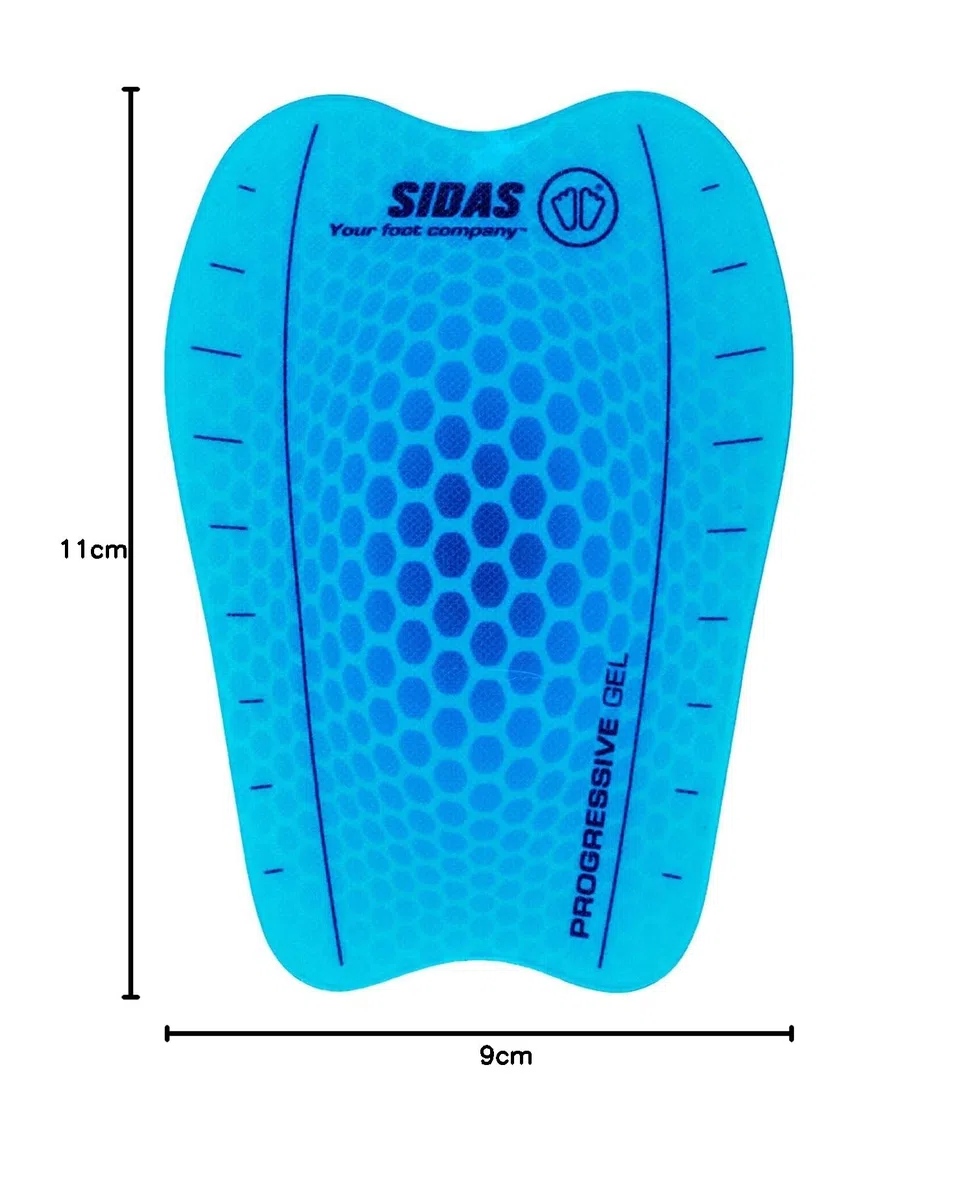 Sidas Shin Protectors - Ochrona piszczelów X2, Niebieski, FR : Jeden rozmiar (rozmiar producenta: -)