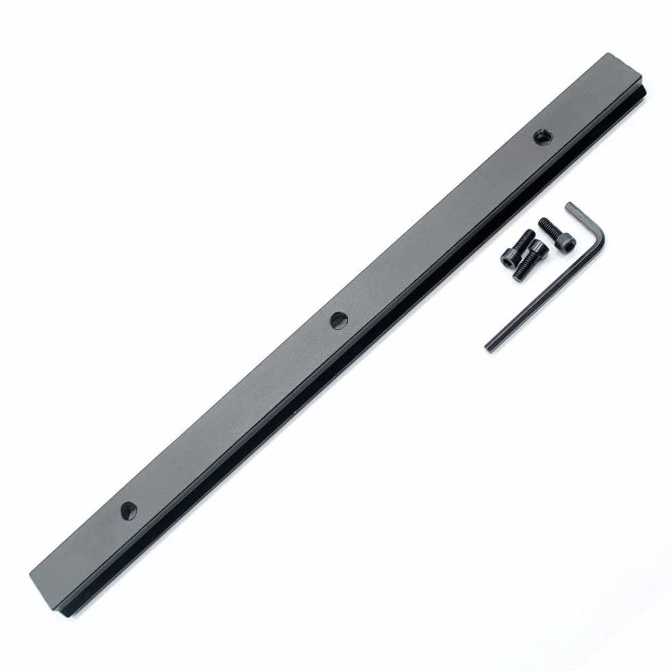 TRIROCK Multi Slots Tactical Rifle Scope Base 20mm Width Mount 260mm Length Durable Weaver Picatinny Rail