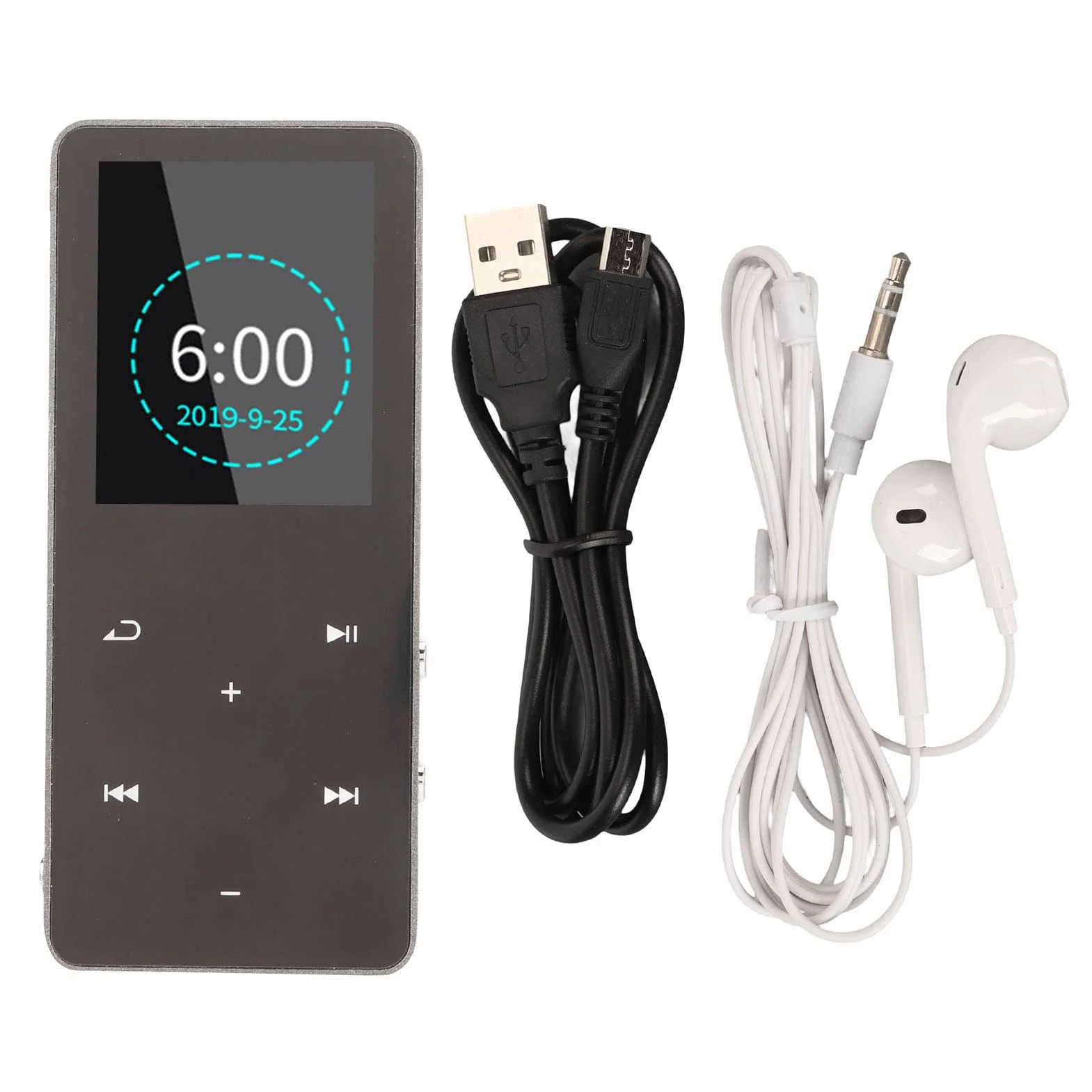 Odtwarzacz MP3 Bluetooth 5.0 Dotykowy Ekran MP4, 30h Muzyki, Bezstratny Dźwięk HiFi Przenośny