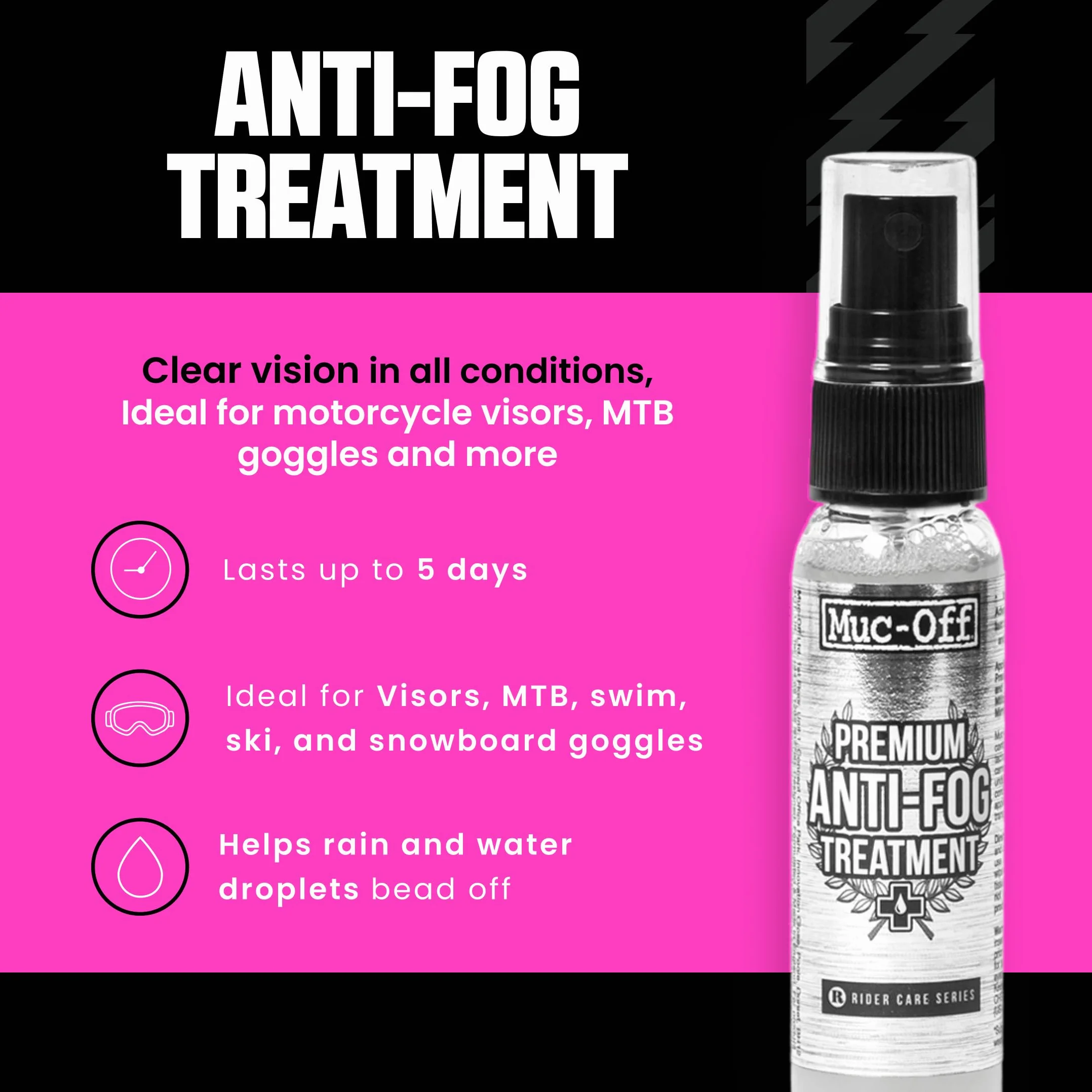 MUC-OFF Produkt TRATAMIENTO ANTI NIEBLA MUC-OFF 32ml