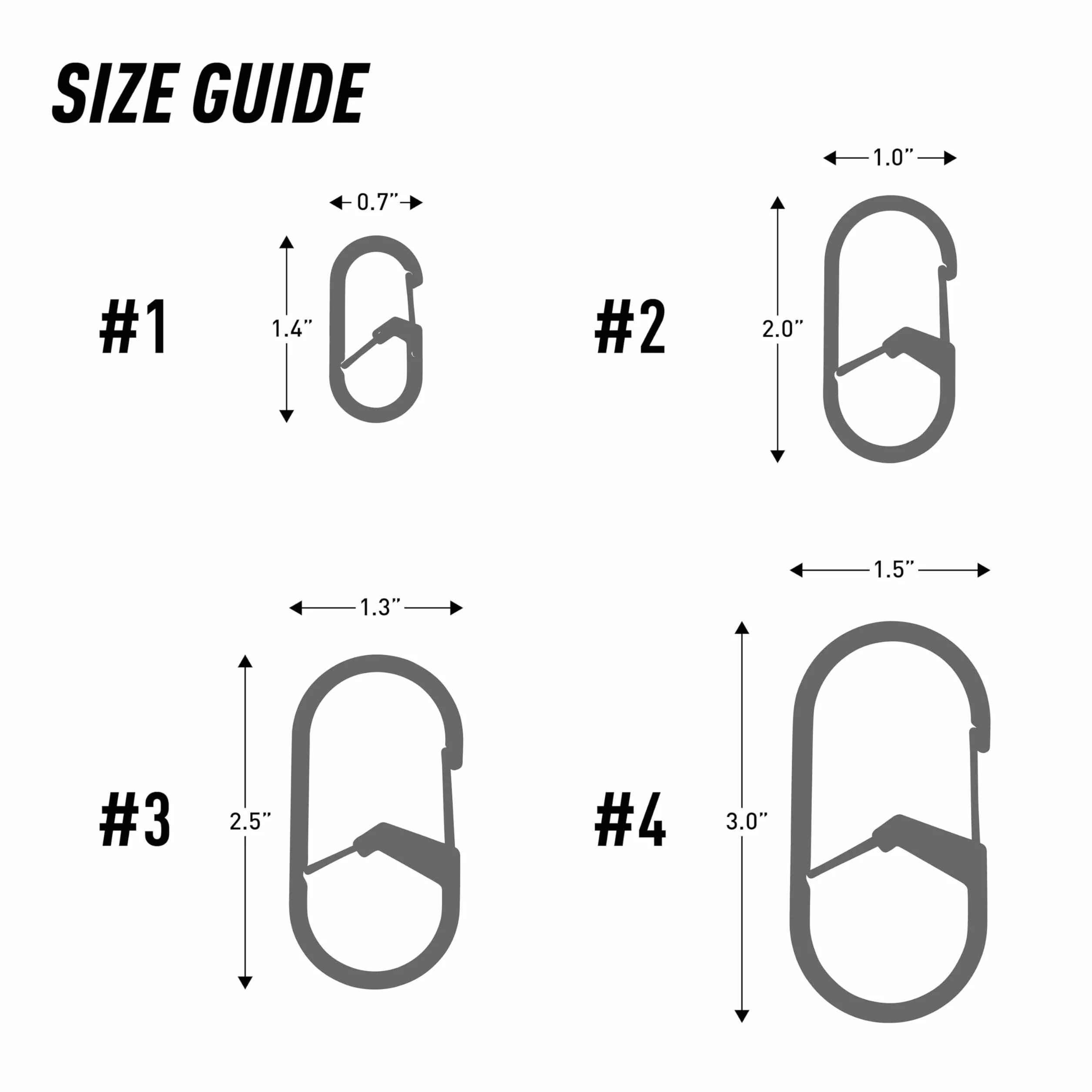 NIte Ize G-Series #3 stal nierdzewna